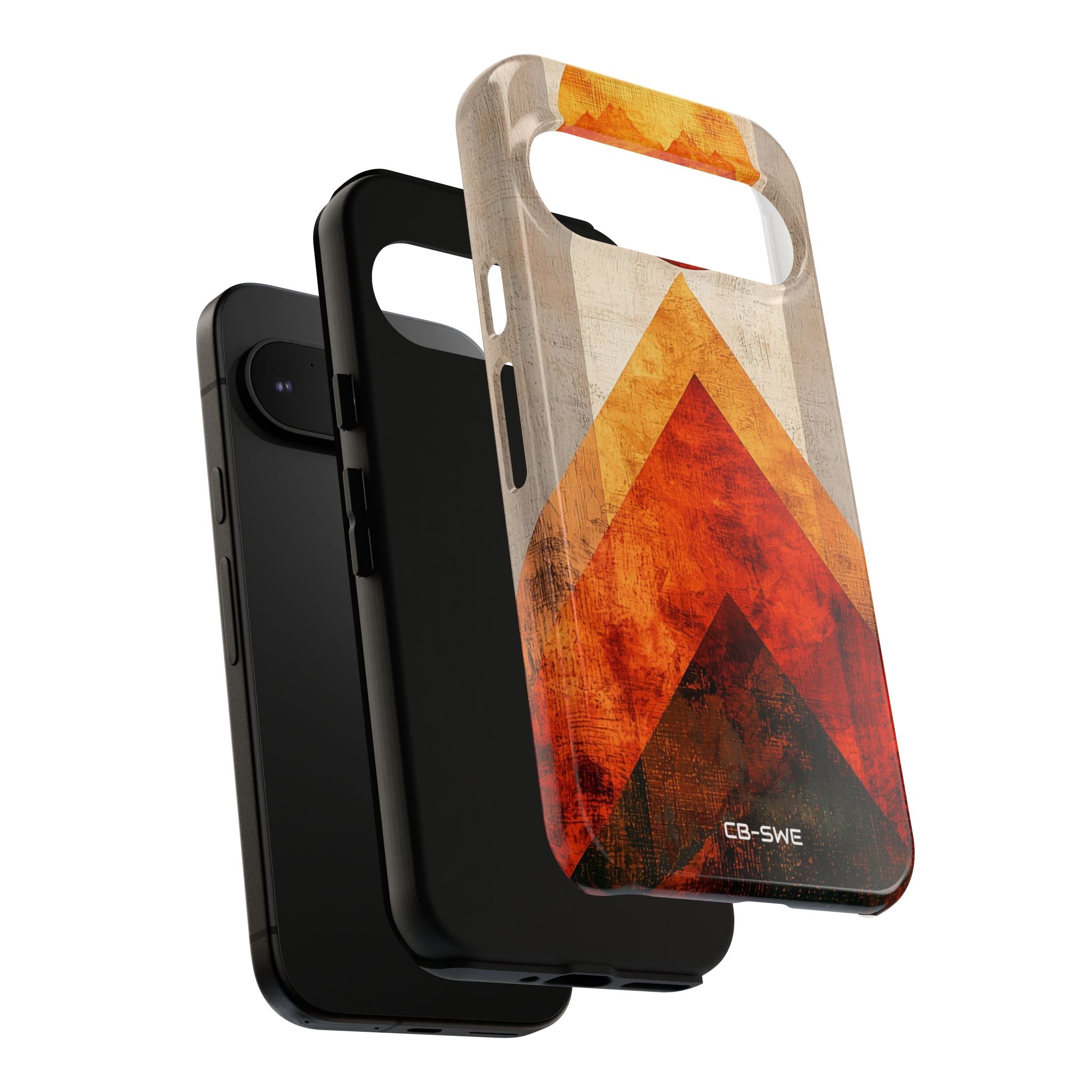 Sun Embraces Mountains - Google Pixel Case