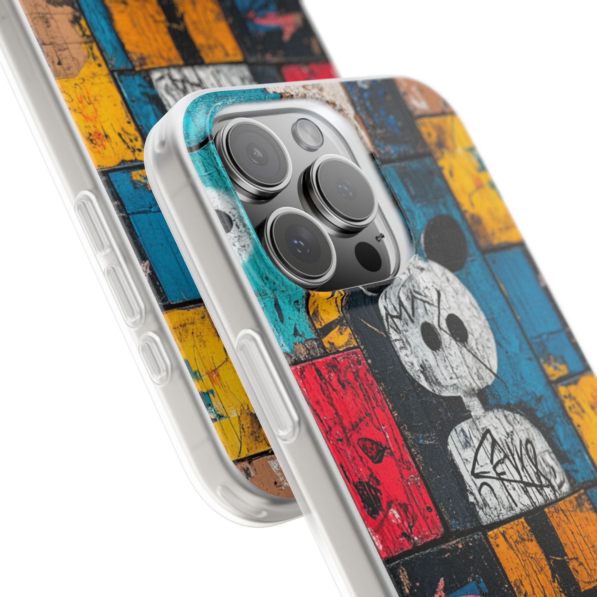 Mickey Mosaic iPhone 16 Pro Max Case - Soft