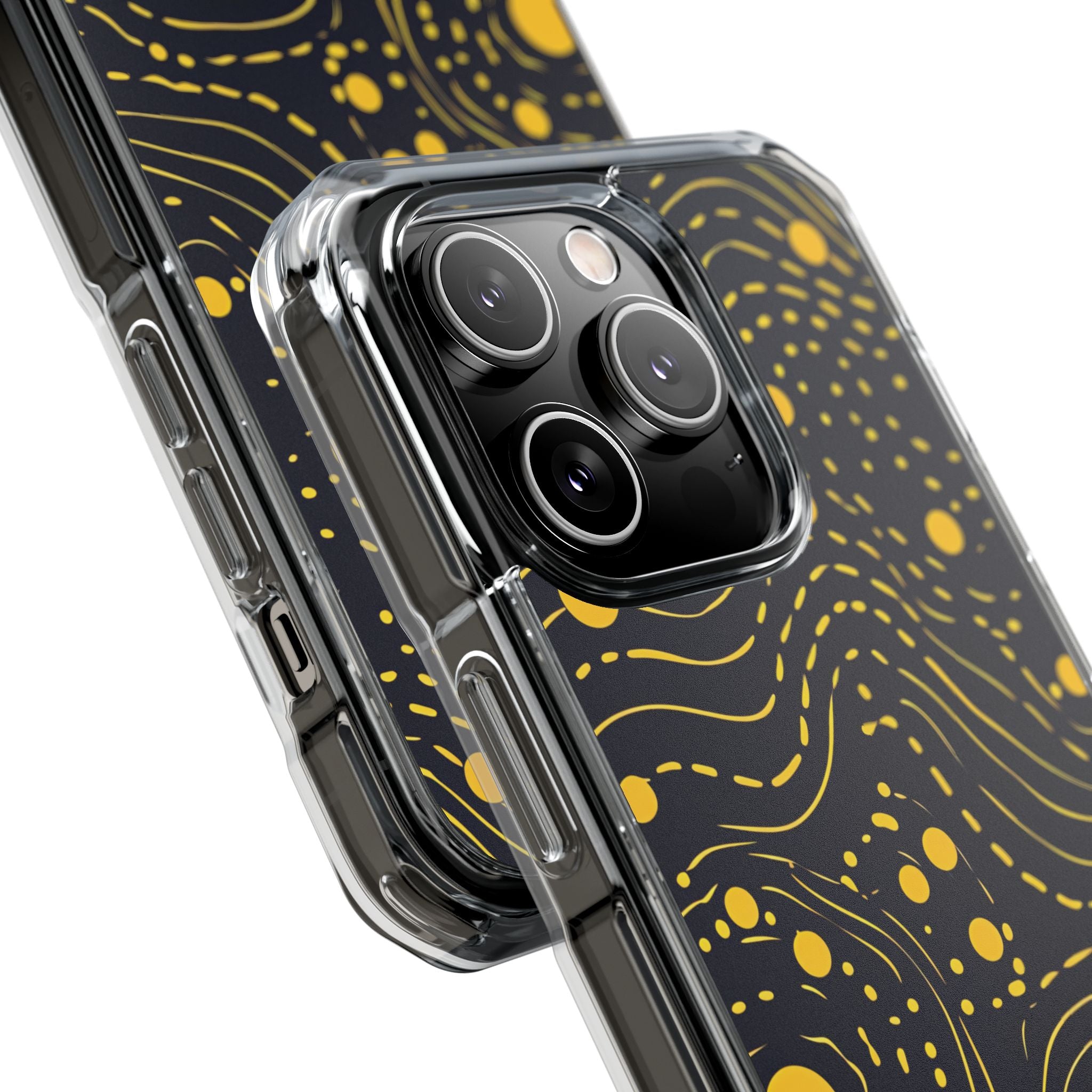 Cosmic Drift Flow iPhone 14 - Impact Clear+