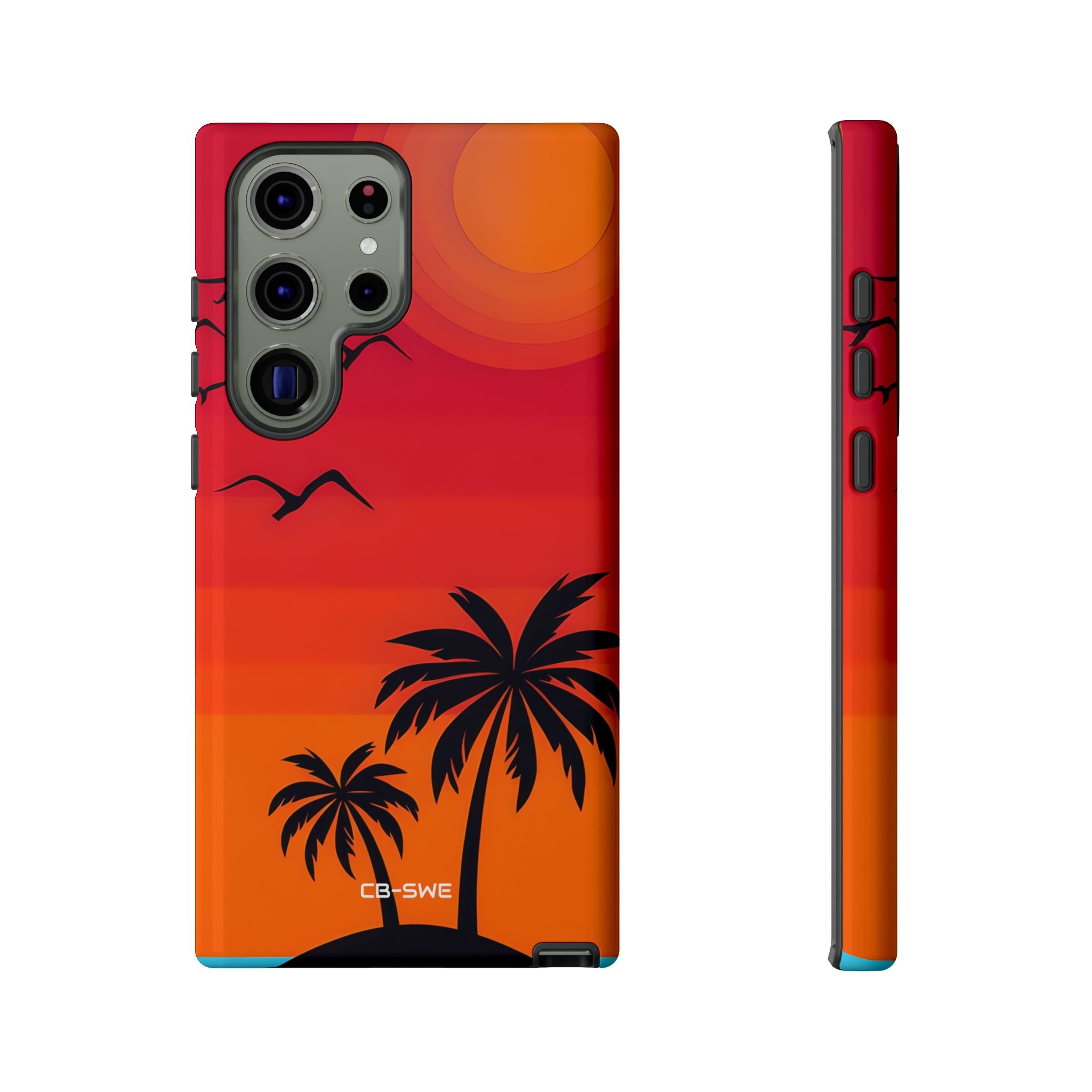 Summer Sunset Silhouettes - Samsung Case