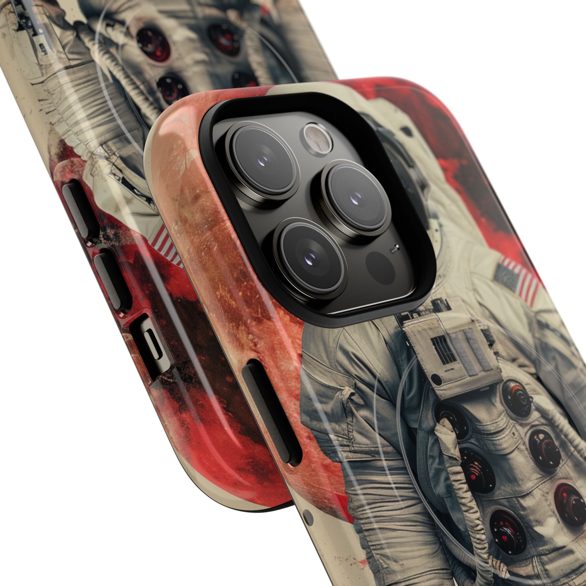 Crimson Spacewalk Dream iPhone 14 - Tough+