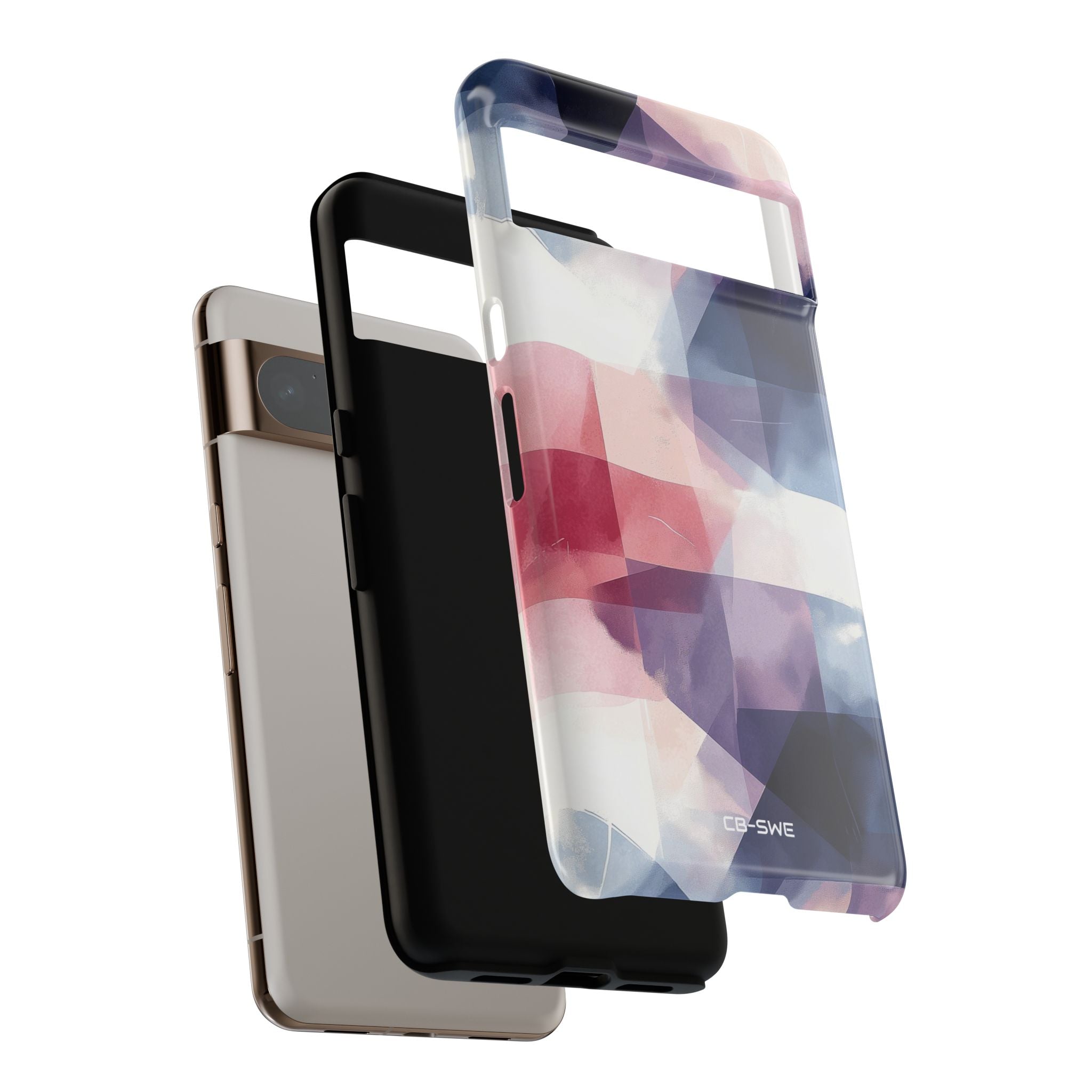 Fluid Shapes Merge - Google Pixel Case
