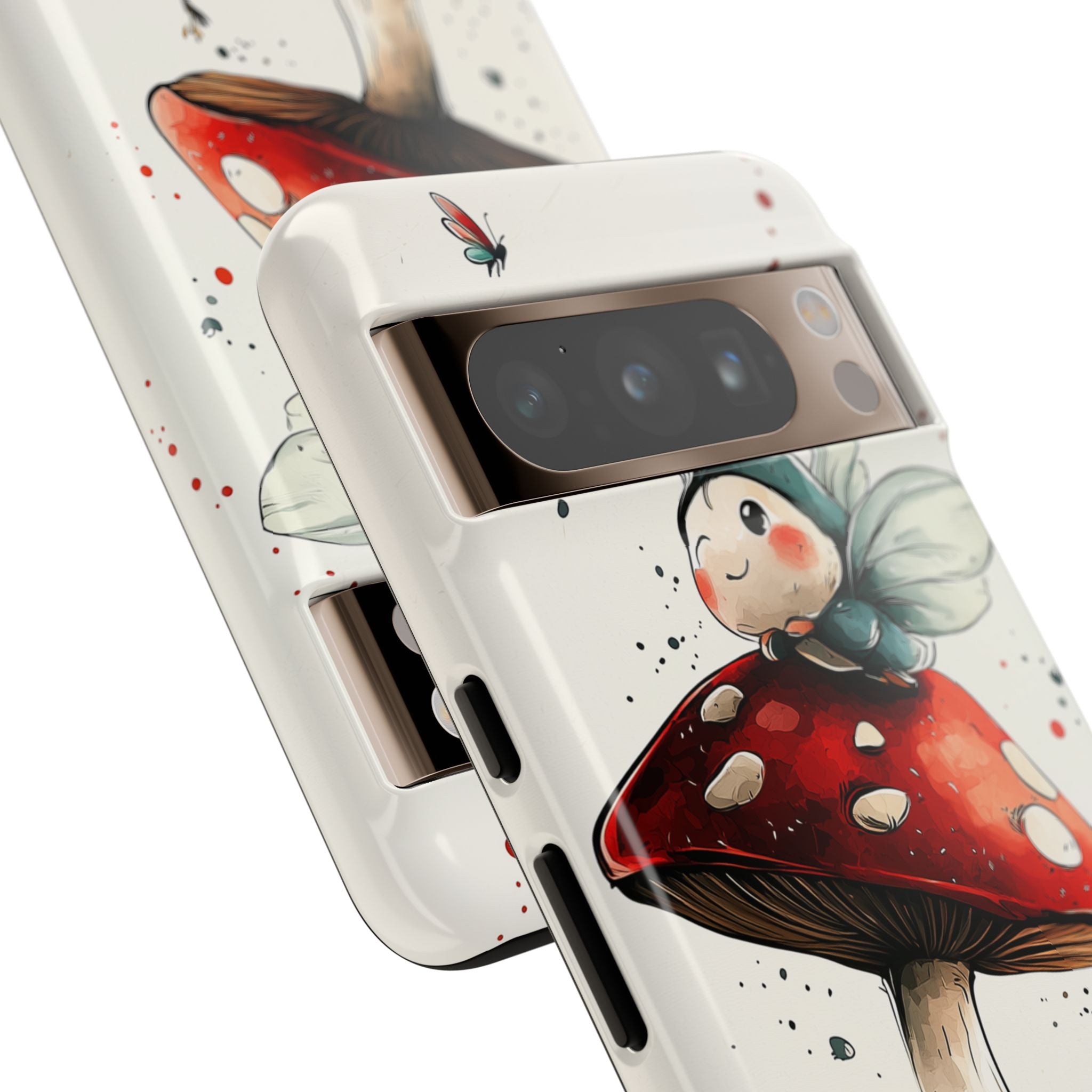 Mushrooms Entertain Fairies - Google Pixel Case