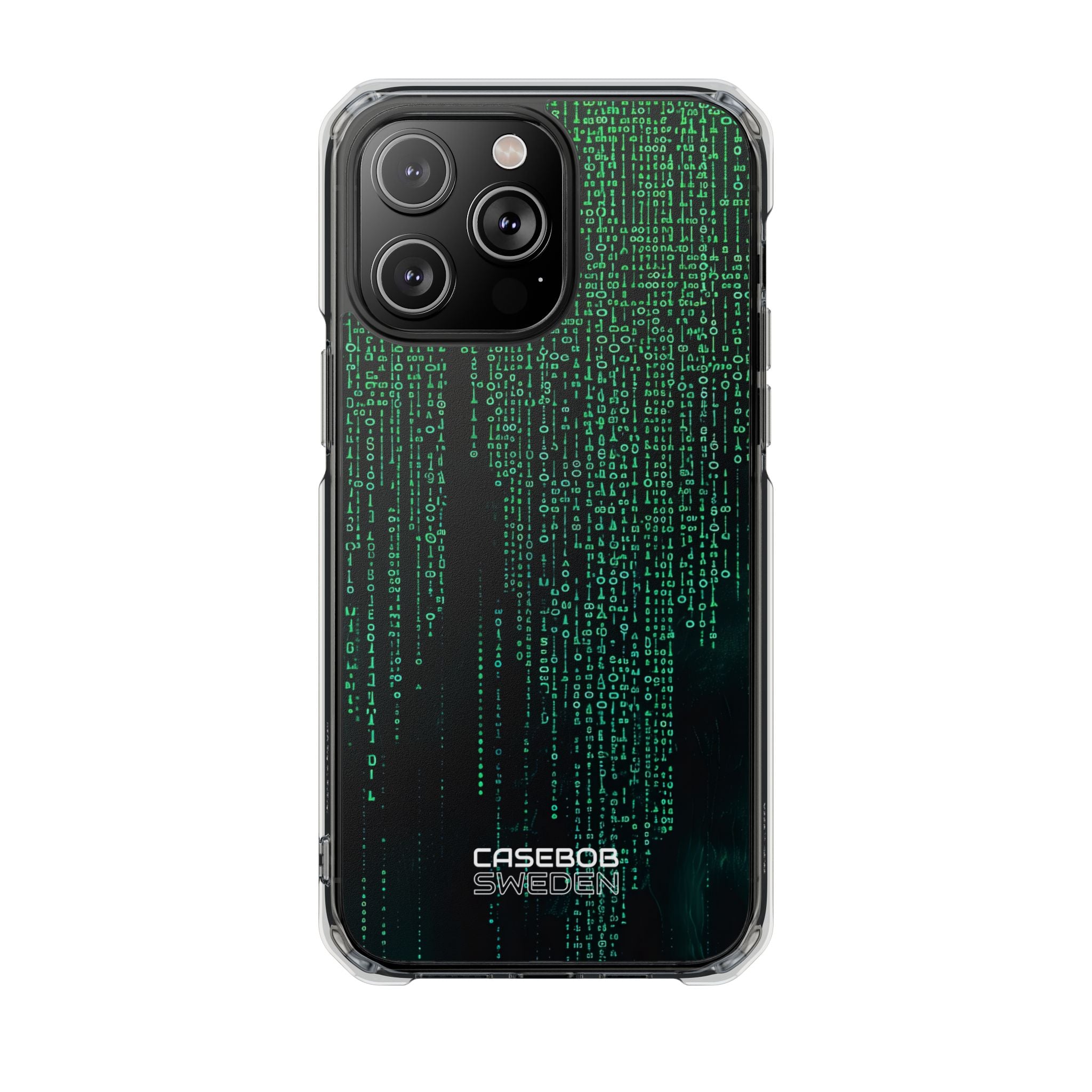 Neon Data Stream iPhone 14 - Impact Clear+