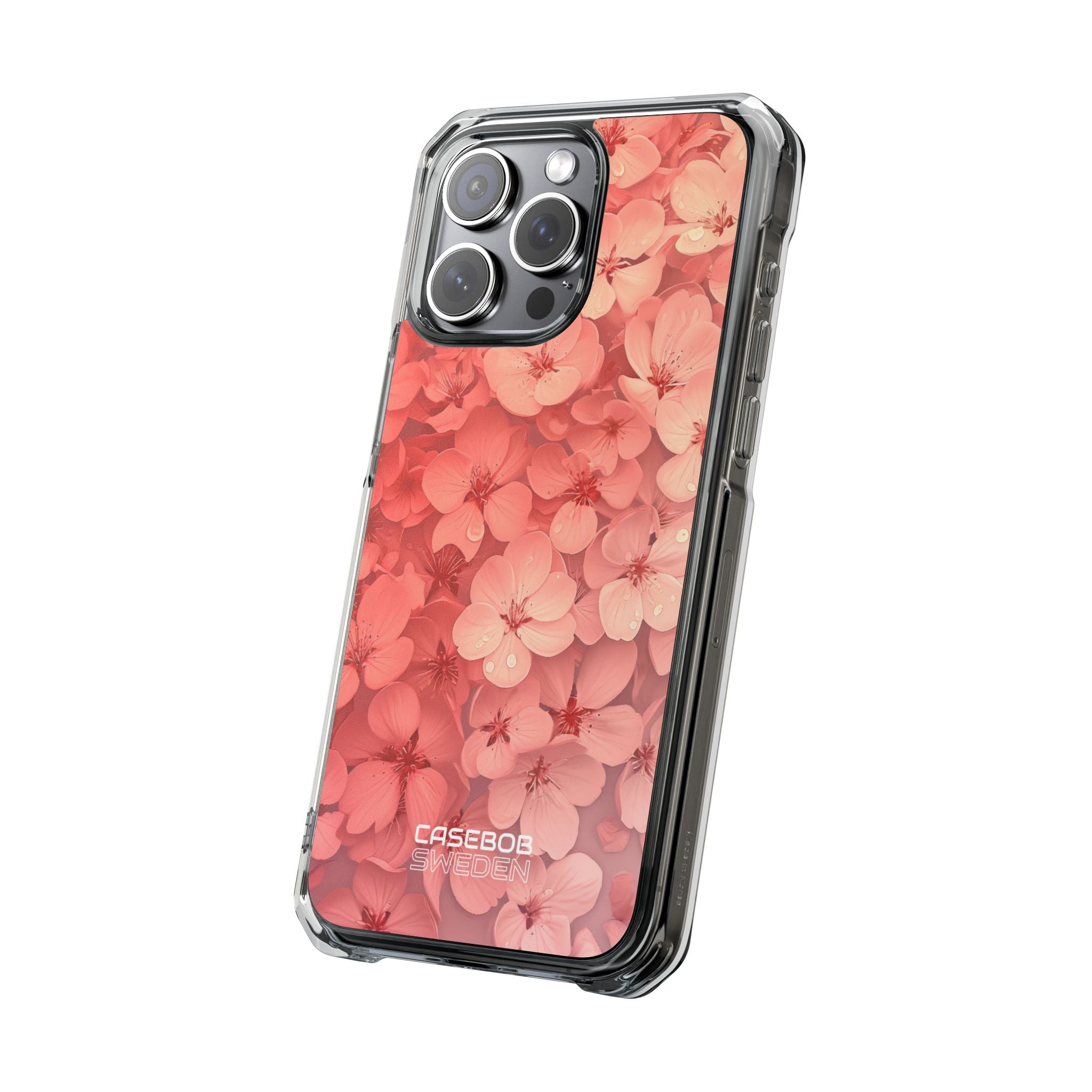 Blush Garden Bloom iPhone 15 - Impact Clear+