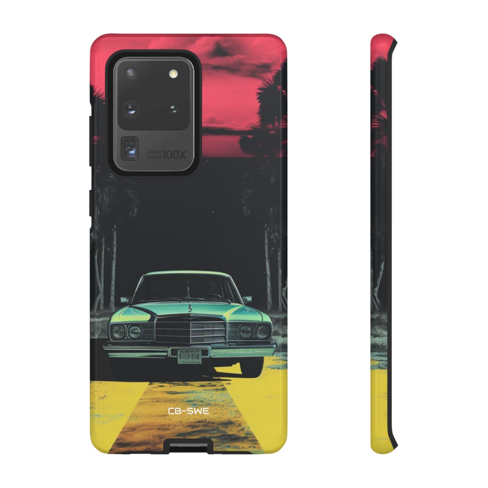 Retro Futuristic Nightscape - Samsung Case