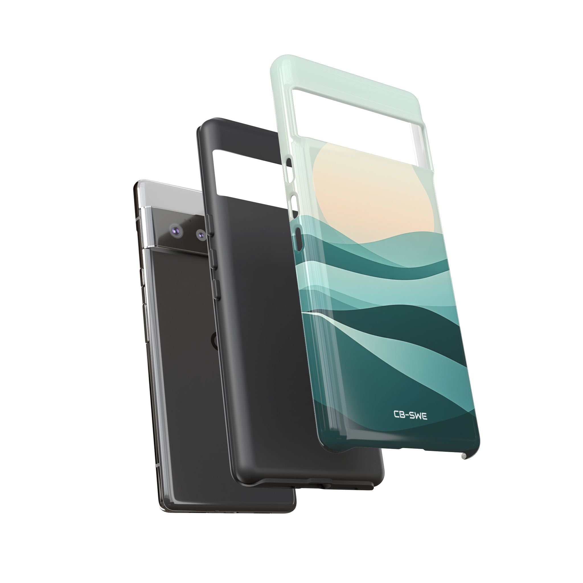 Fluid Harmony Waves - Google Pixel Case