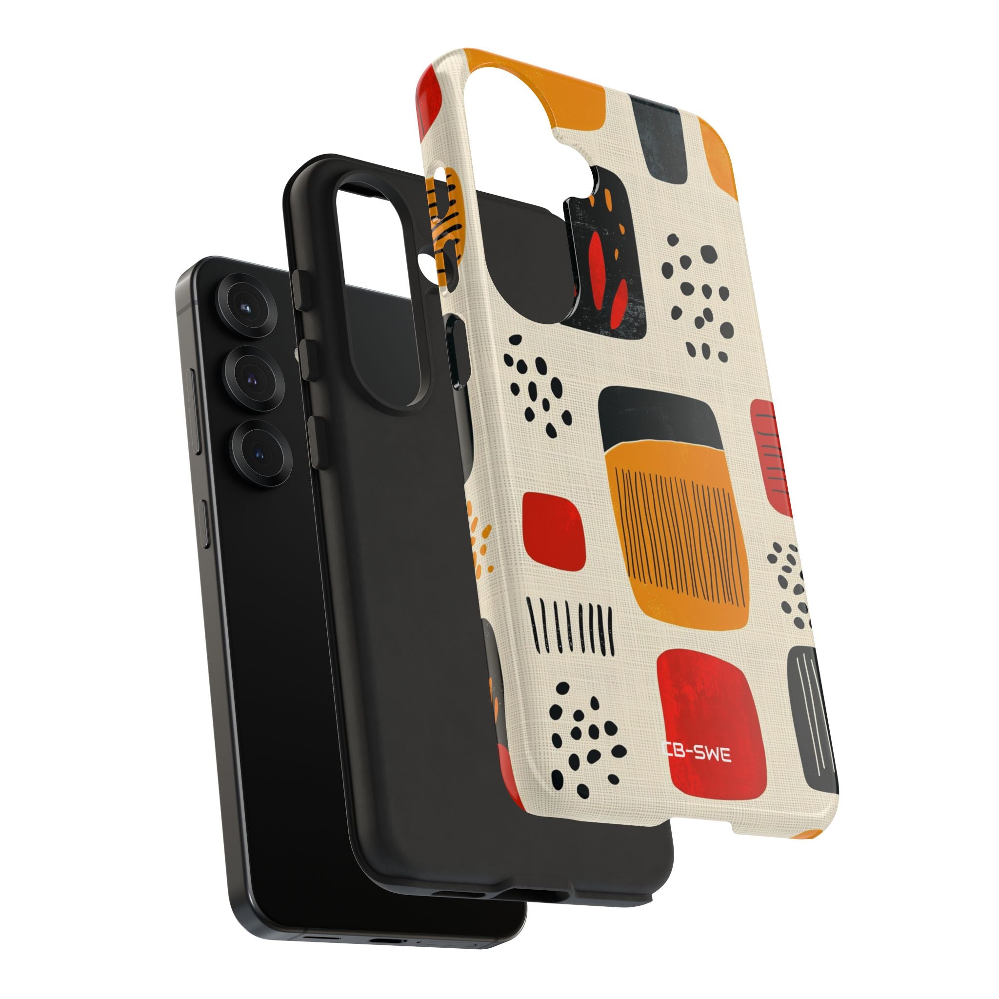 Vibrant Shapes Dance - Samsung Case
