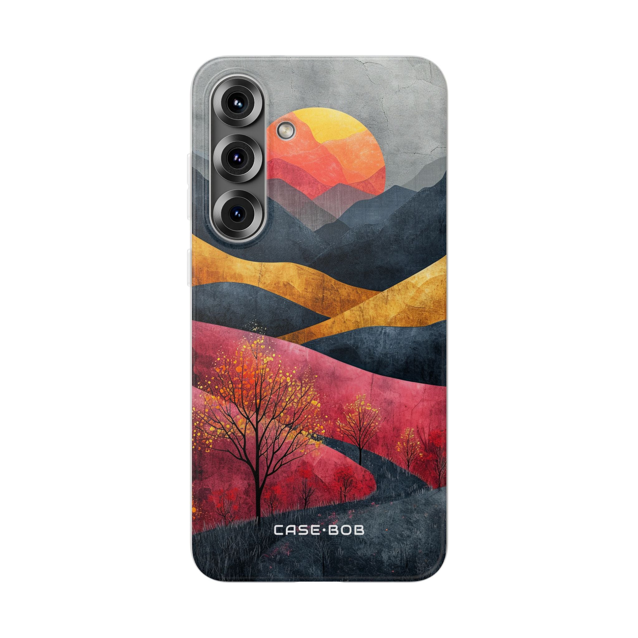 Sunset Mountains Samsung S25 Plus Case - Soft