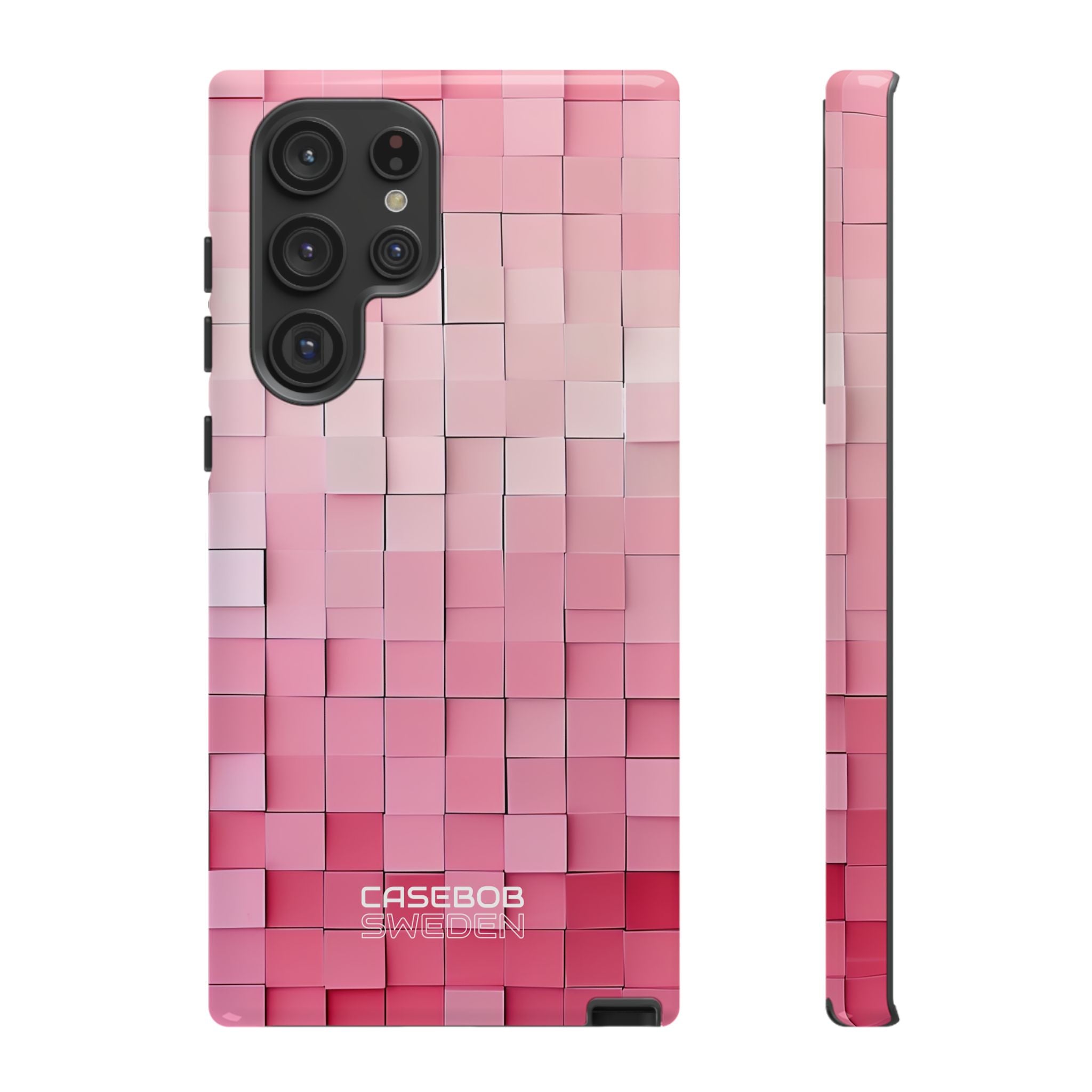 Pink Mosaic Glow Samsung S22 - Tough