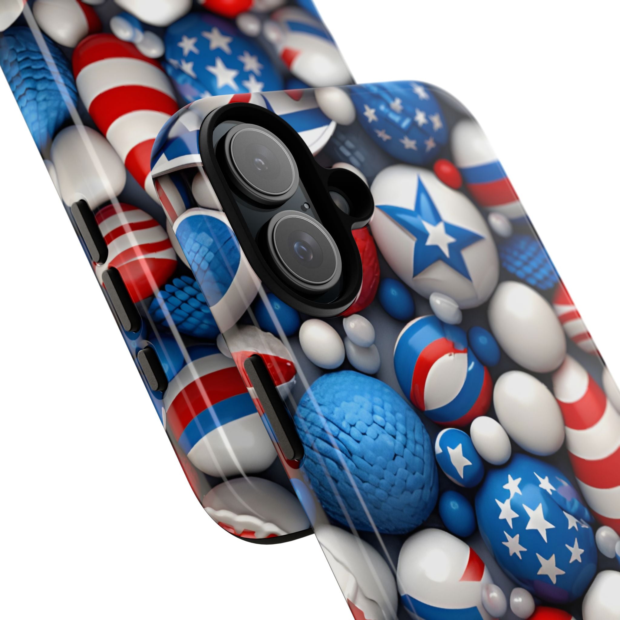 Festive Spheres Cluster - iPhone Case