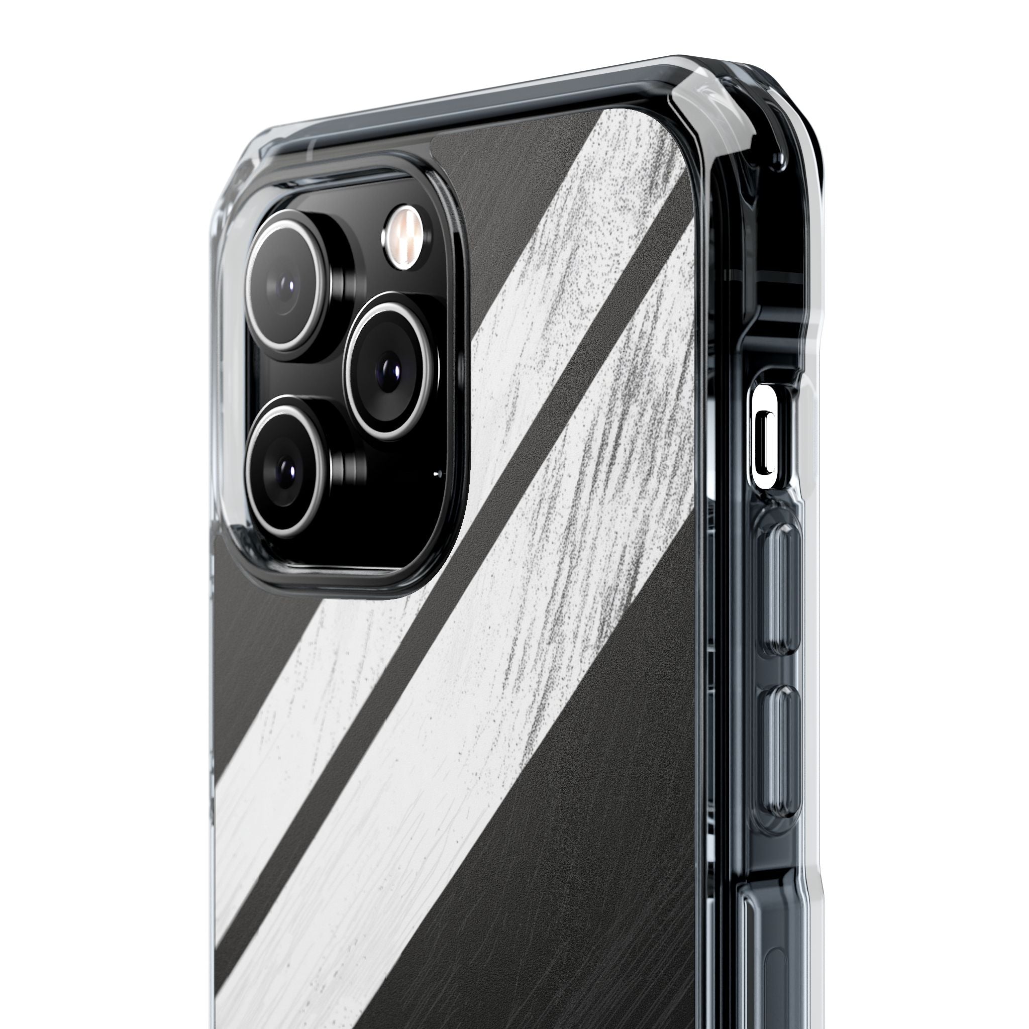 Distressed Stripe Motion iPhone 14 Pro Max Case - Impact