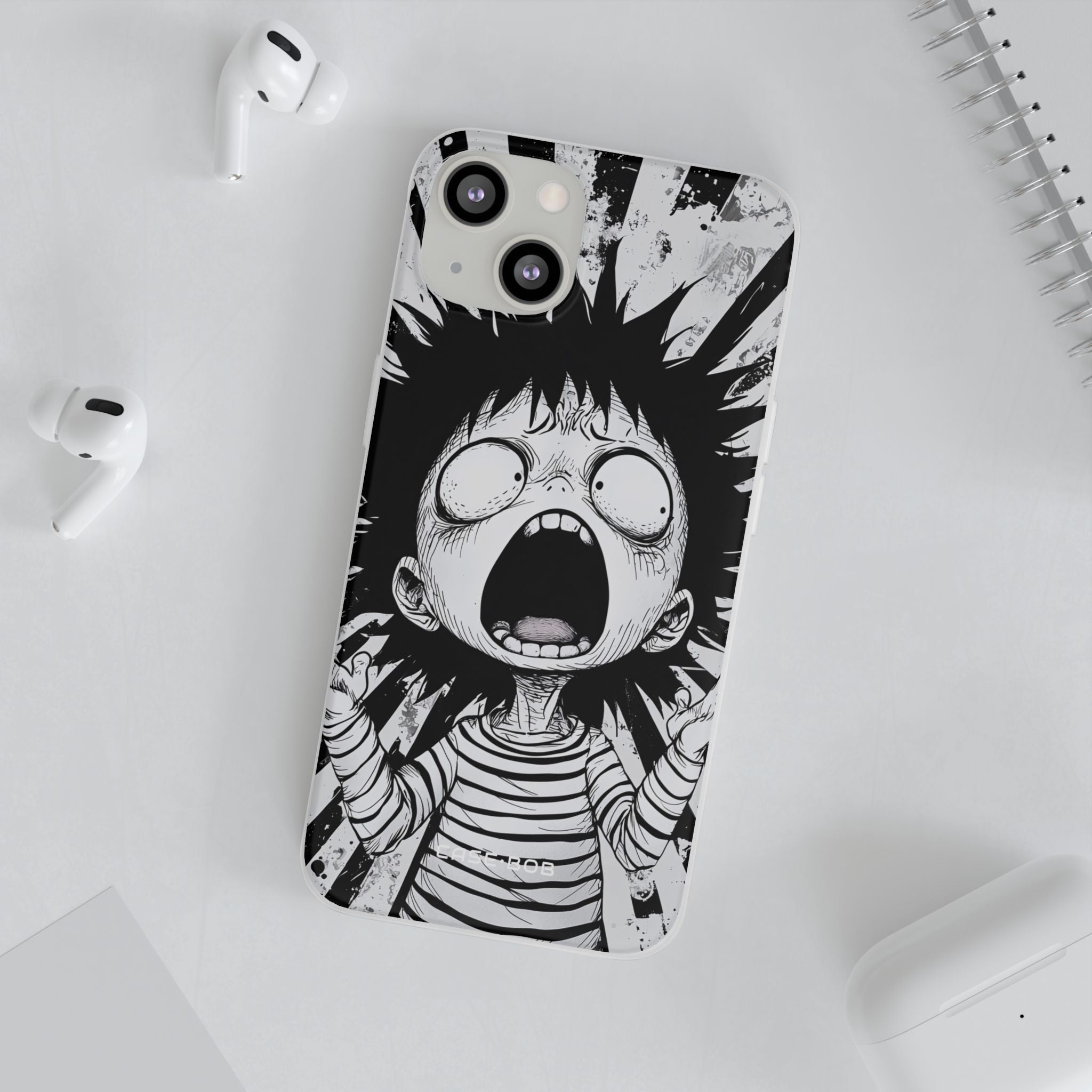 Screaming Stripes iPhone 13 - Soft