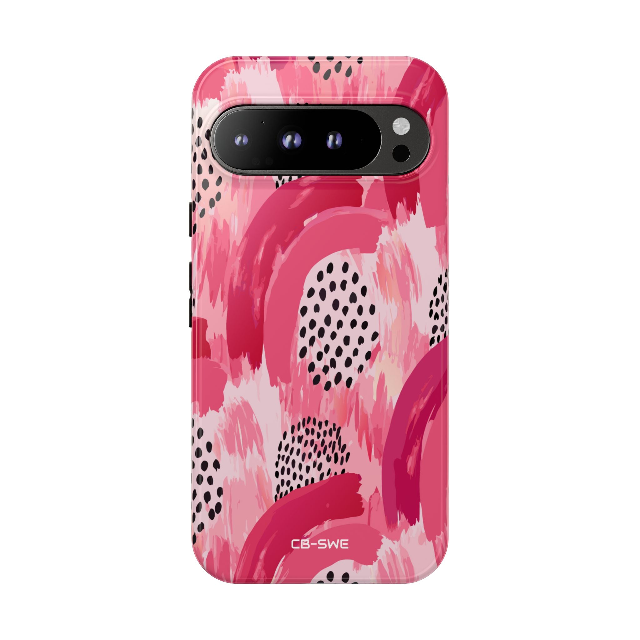 Vibrant Brushwork Dance - Google Pixel Case