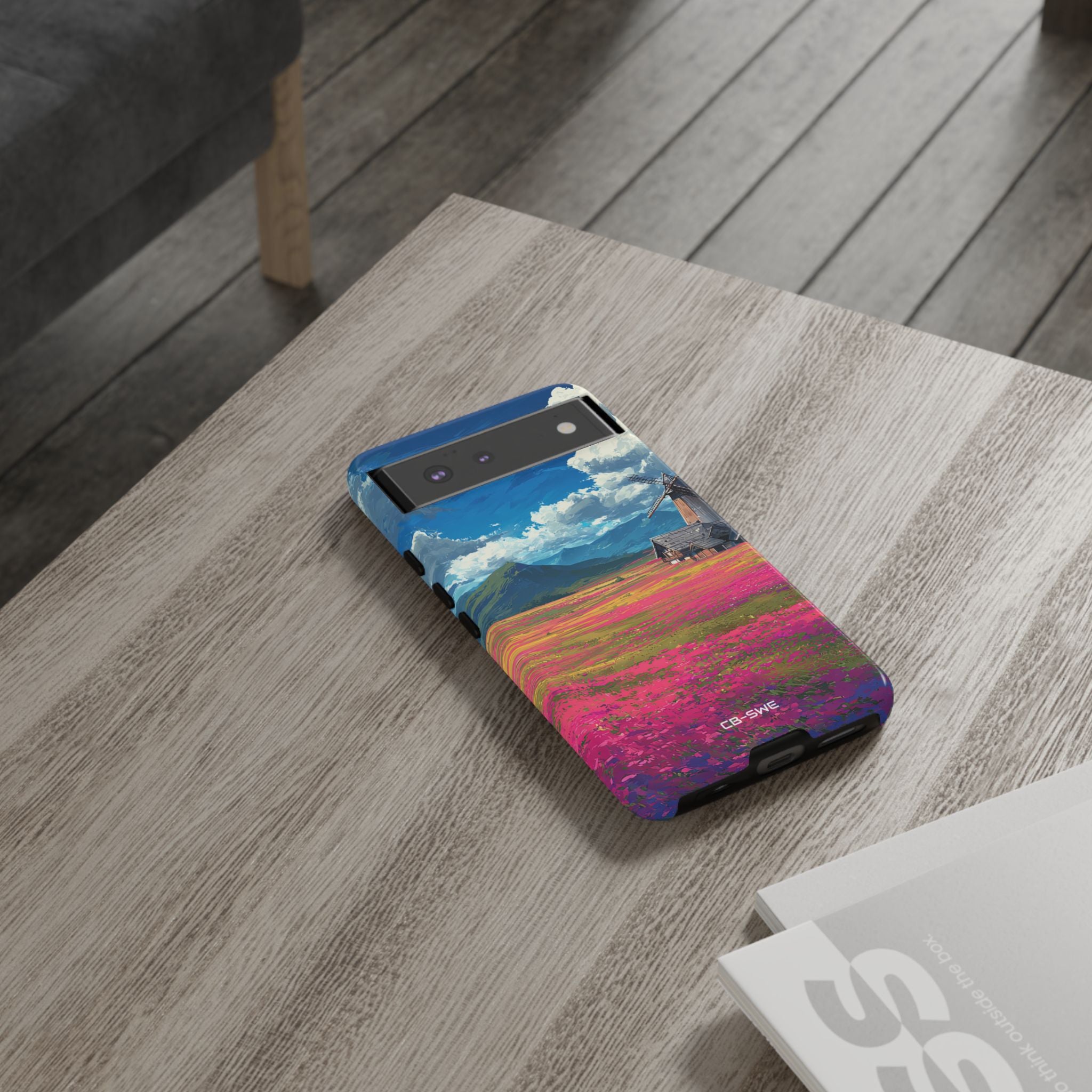 Impressionistic Summer Windmill - Google Pixel Case