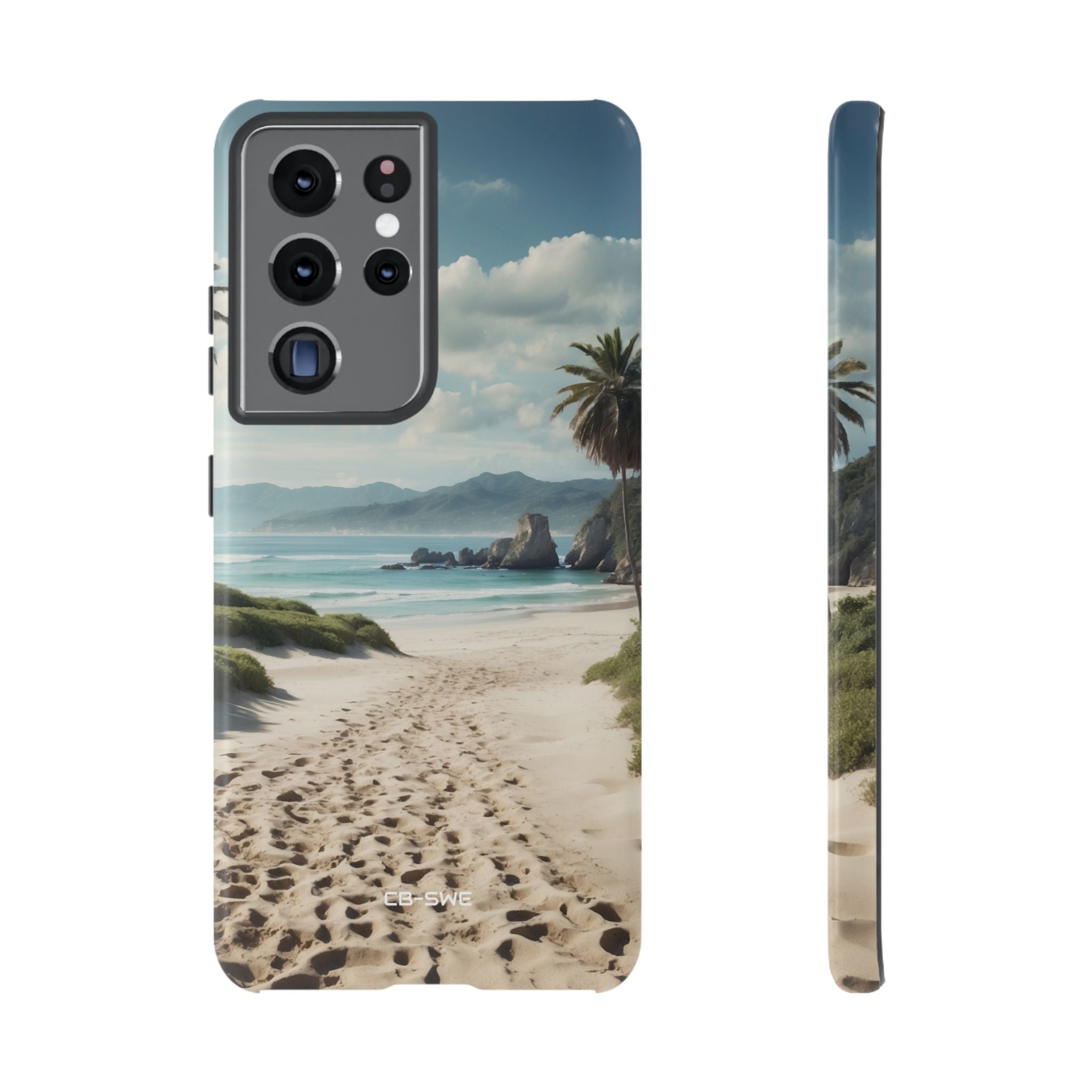Footprints Trace Sand - Samsung Case