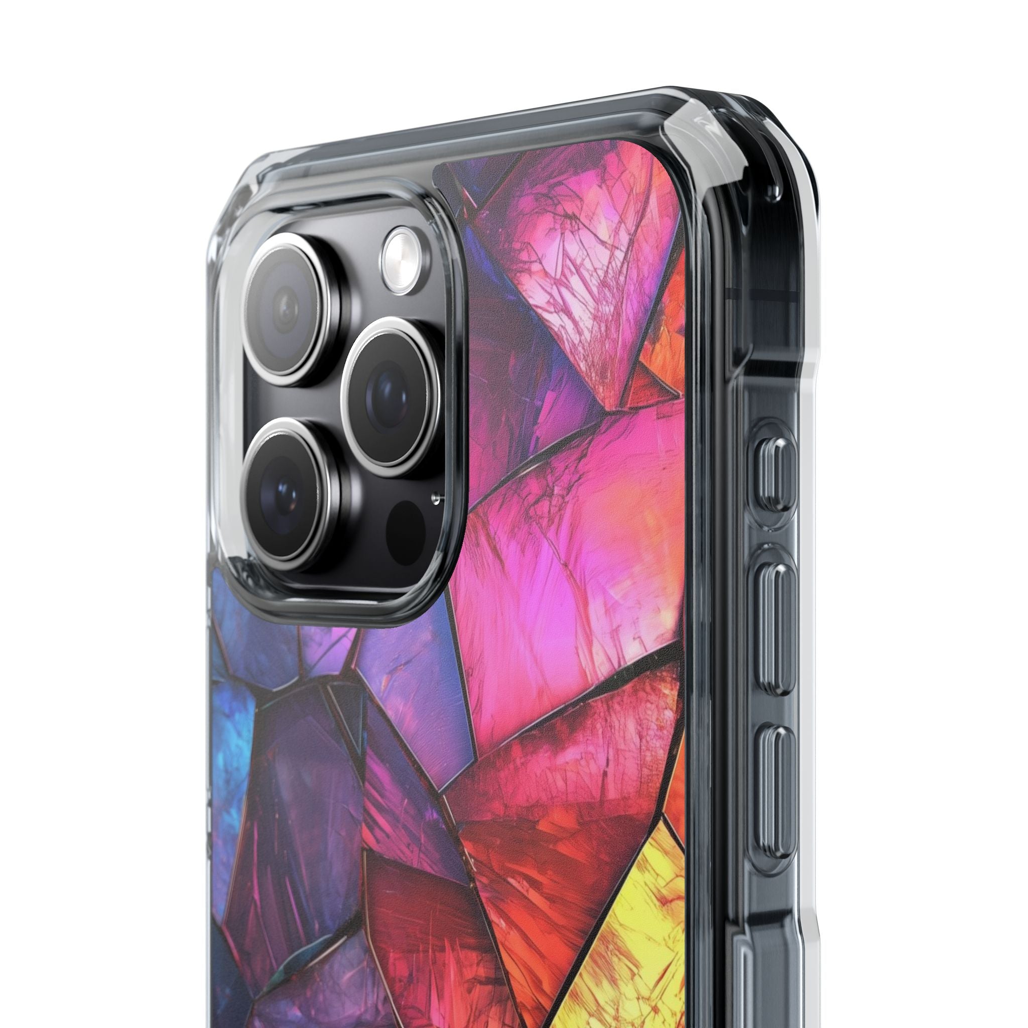 Cracked Prism iPhone 15 Pro Max Case - Impact