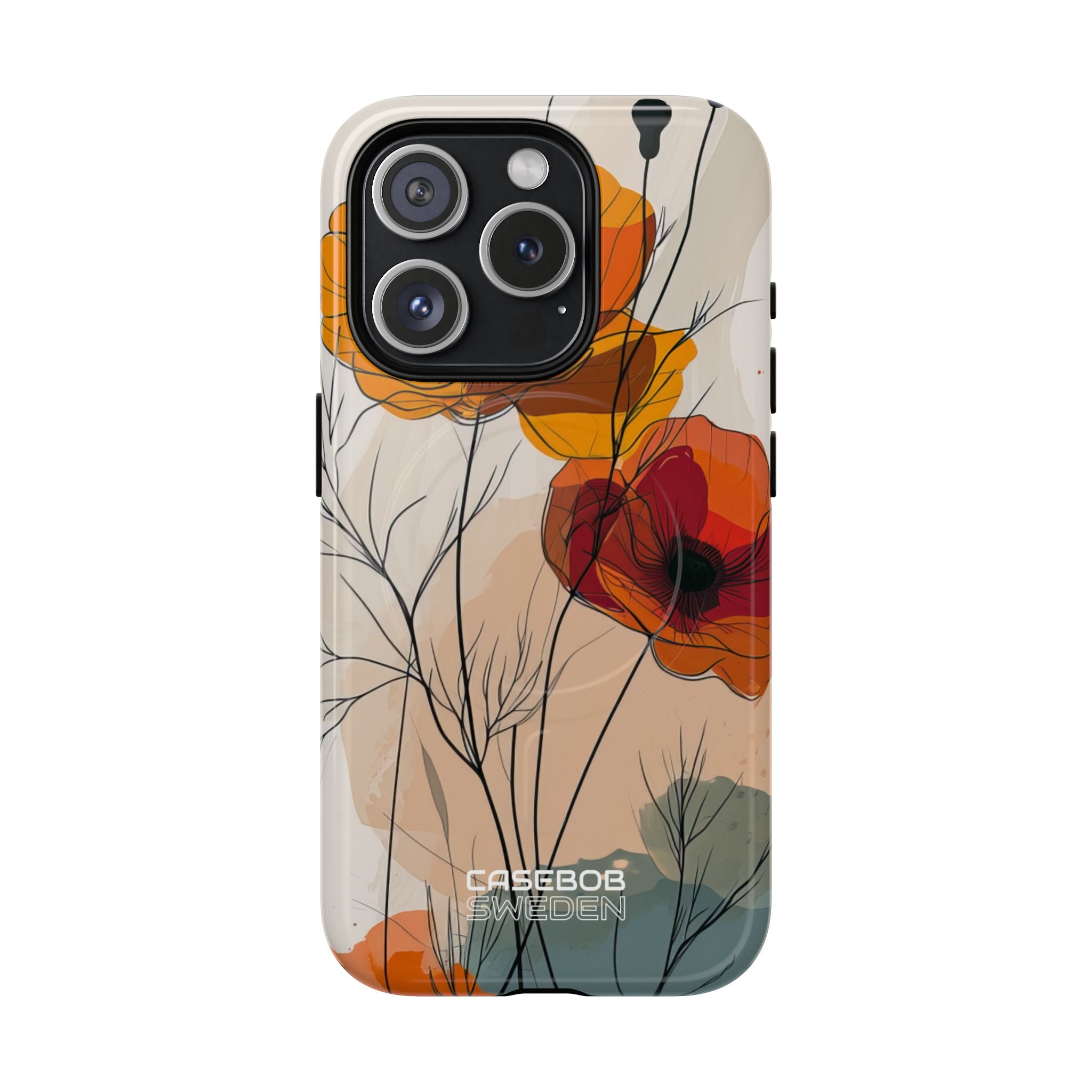 Golden Bloom Dance iPhone 15 - Tough+