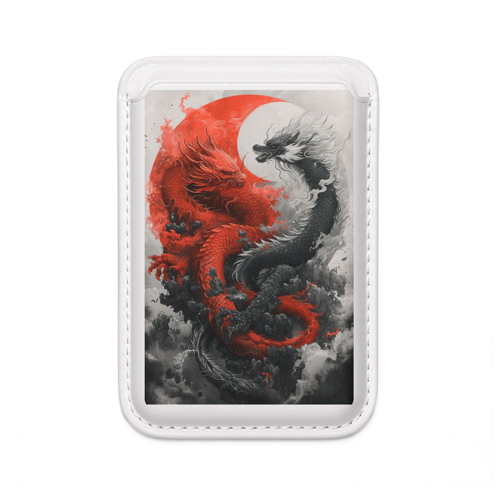 Twin Dragons Dance Wallet – MagSafe Ready