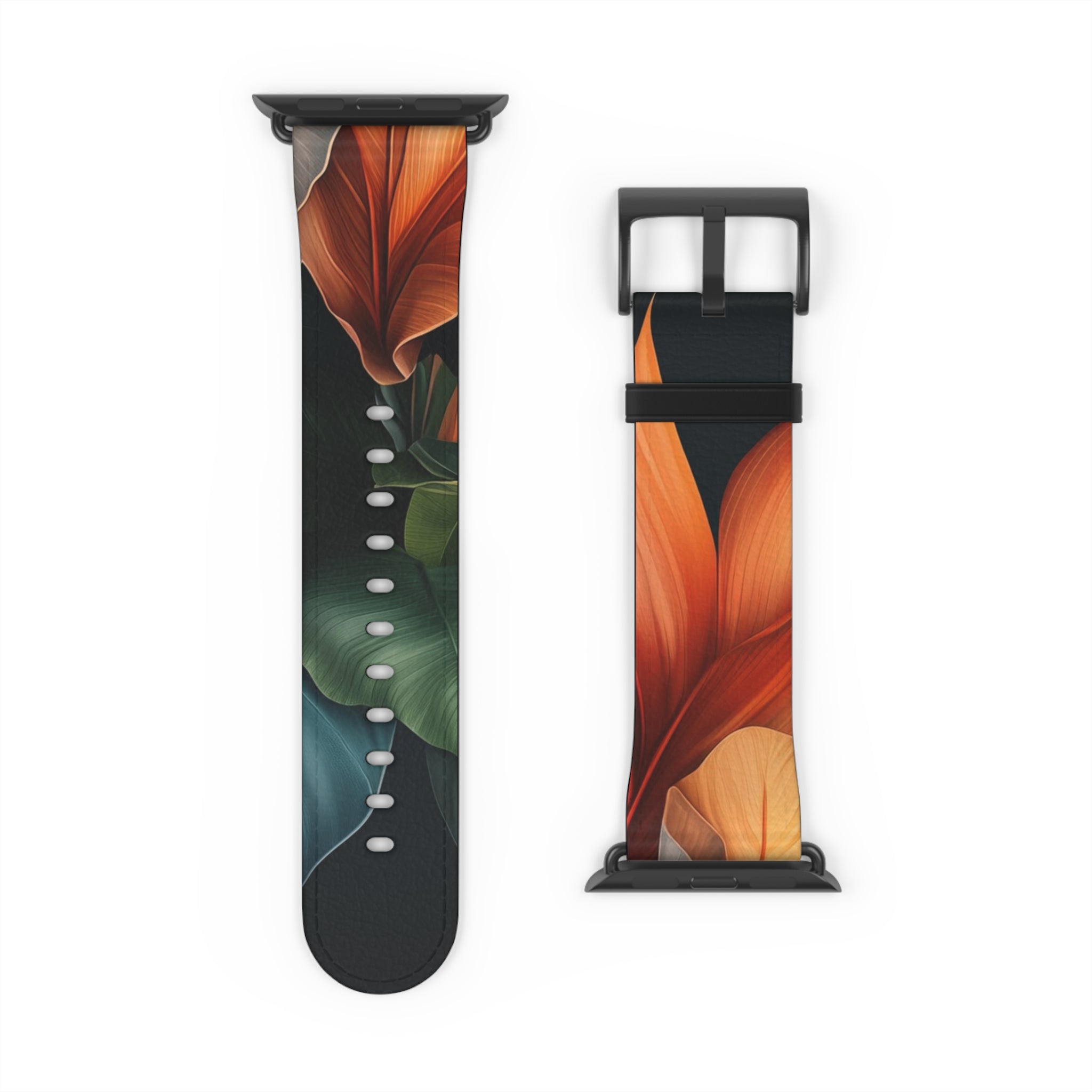 Tropical Ember Leaves - Kellonranneke