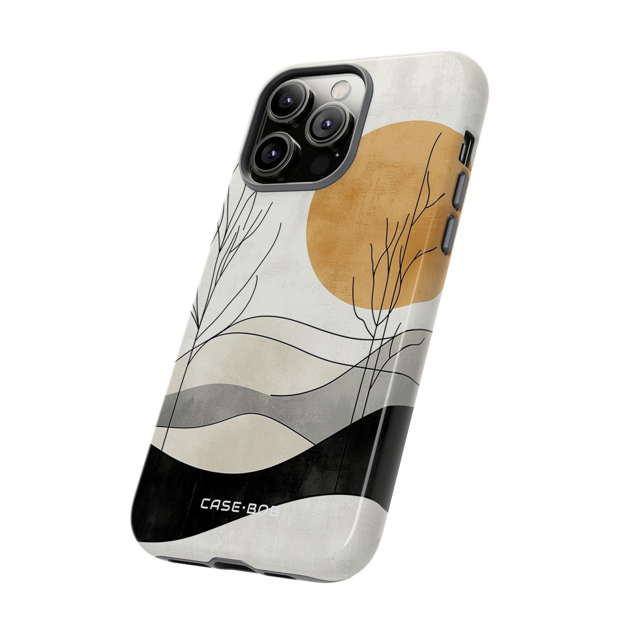 Orange Halo iPhone 14 Pro Max Case - Tough