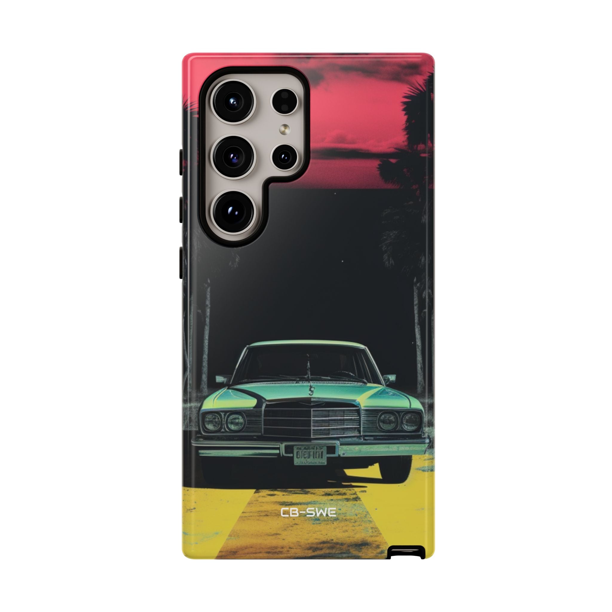 Retro Futuristic Nightscape - Samsung Case