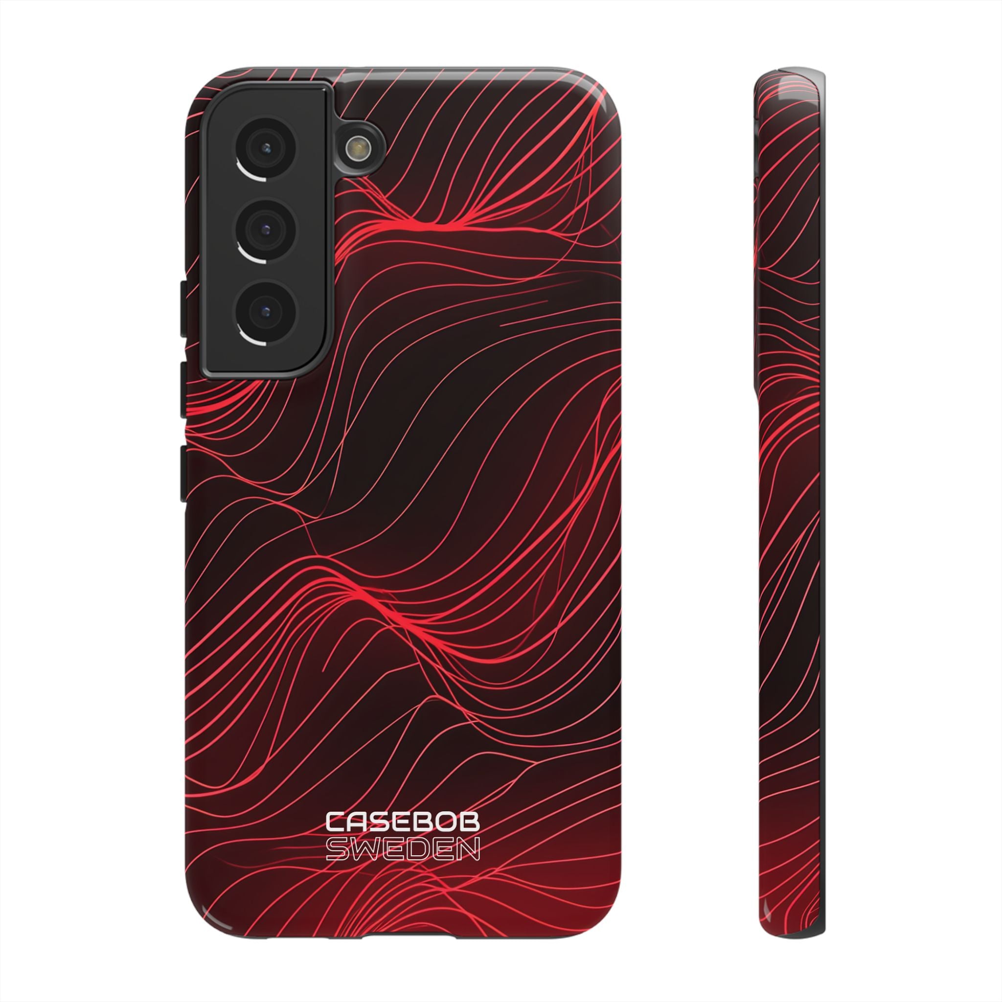 Crimson Waveform Flow Samsung S22 - Tough