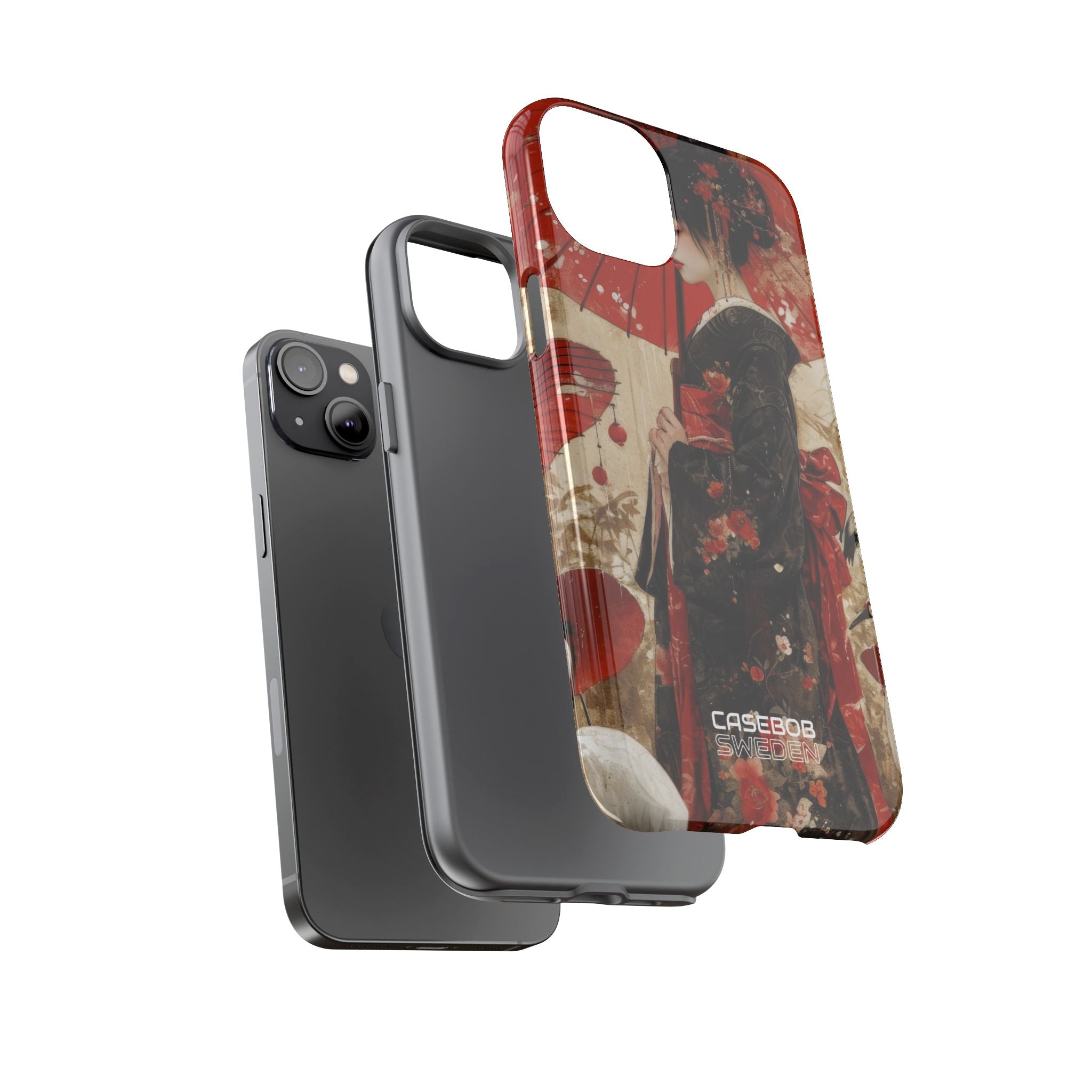 Scarlet Crane Dreams iPhone 14 - Resistente
