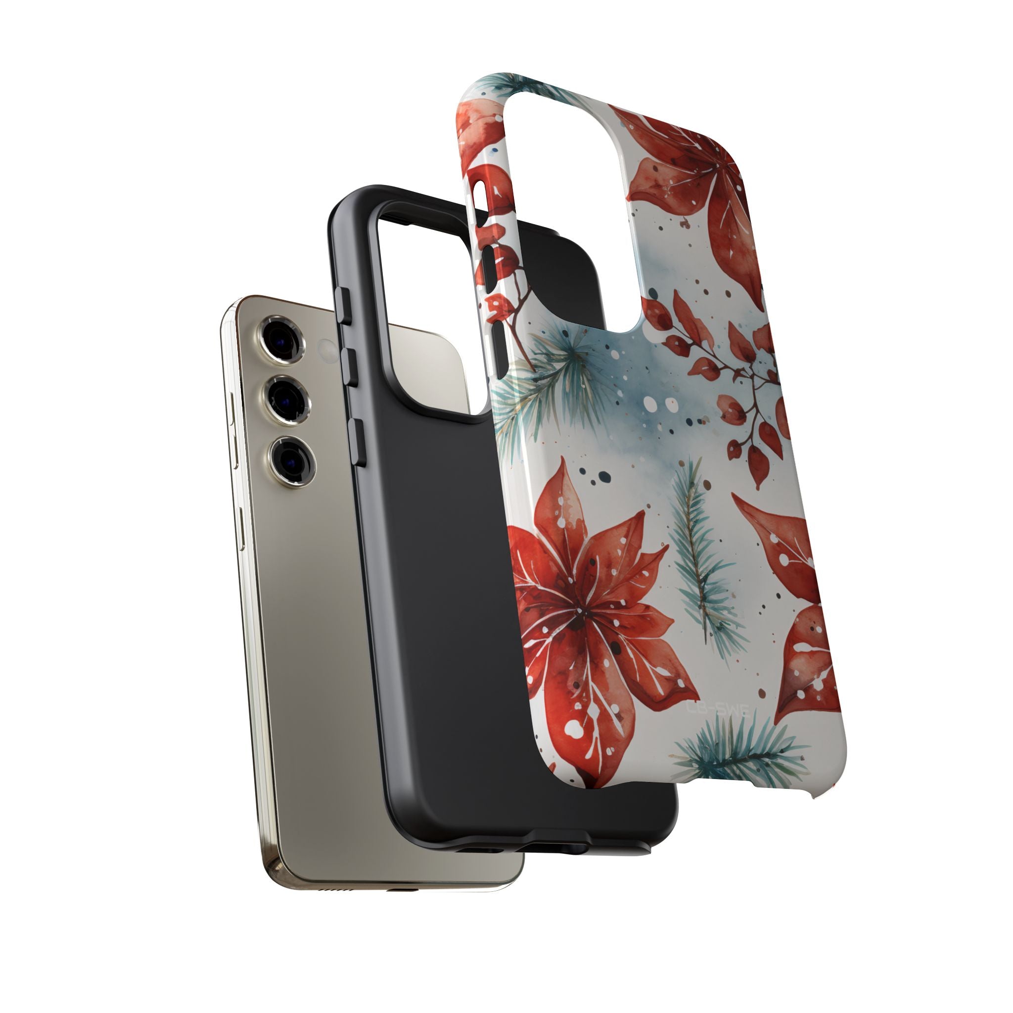 Poinsettias Bloom Bright - Samsung Case