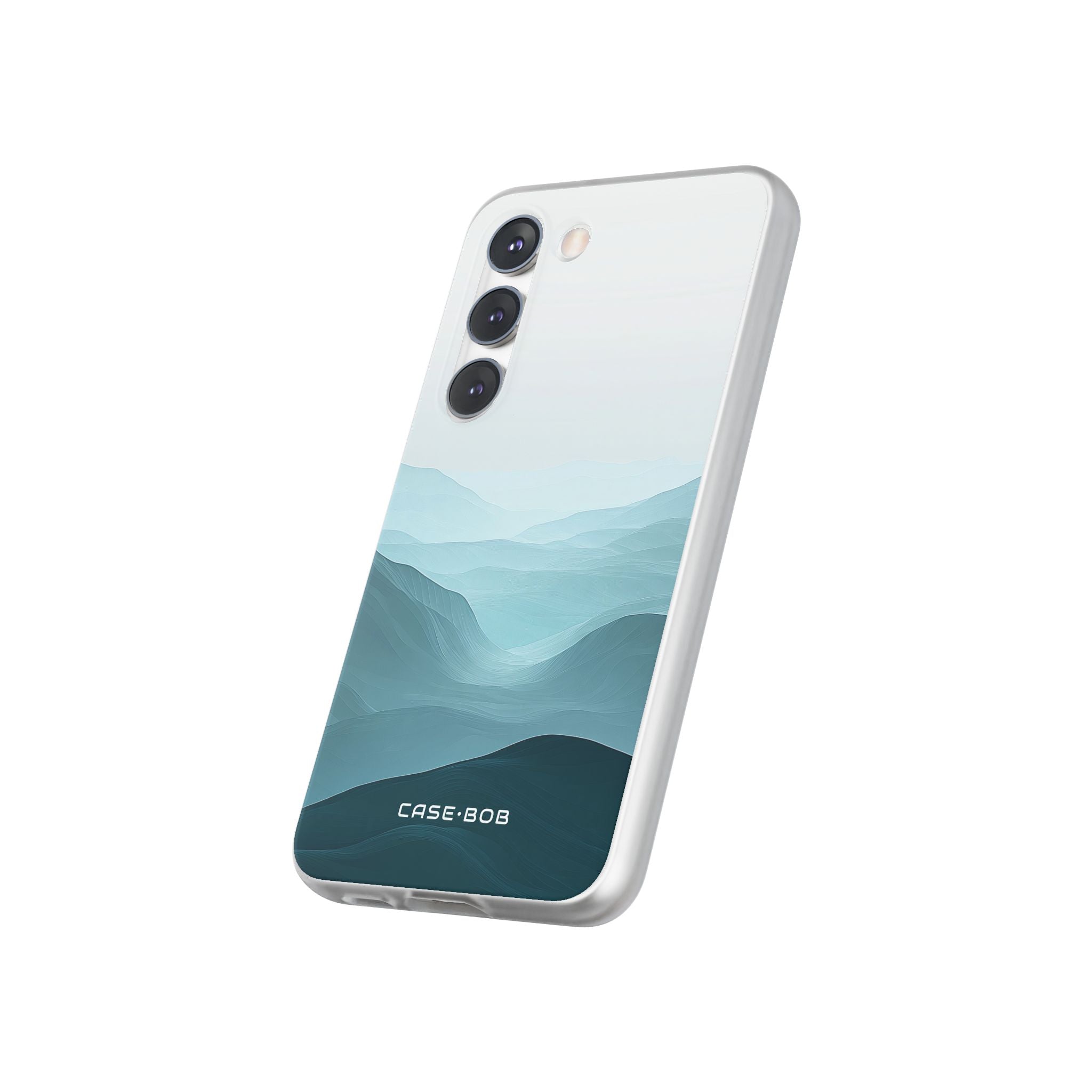 Teal Mist Mountains Samsung S23 Case - Soft