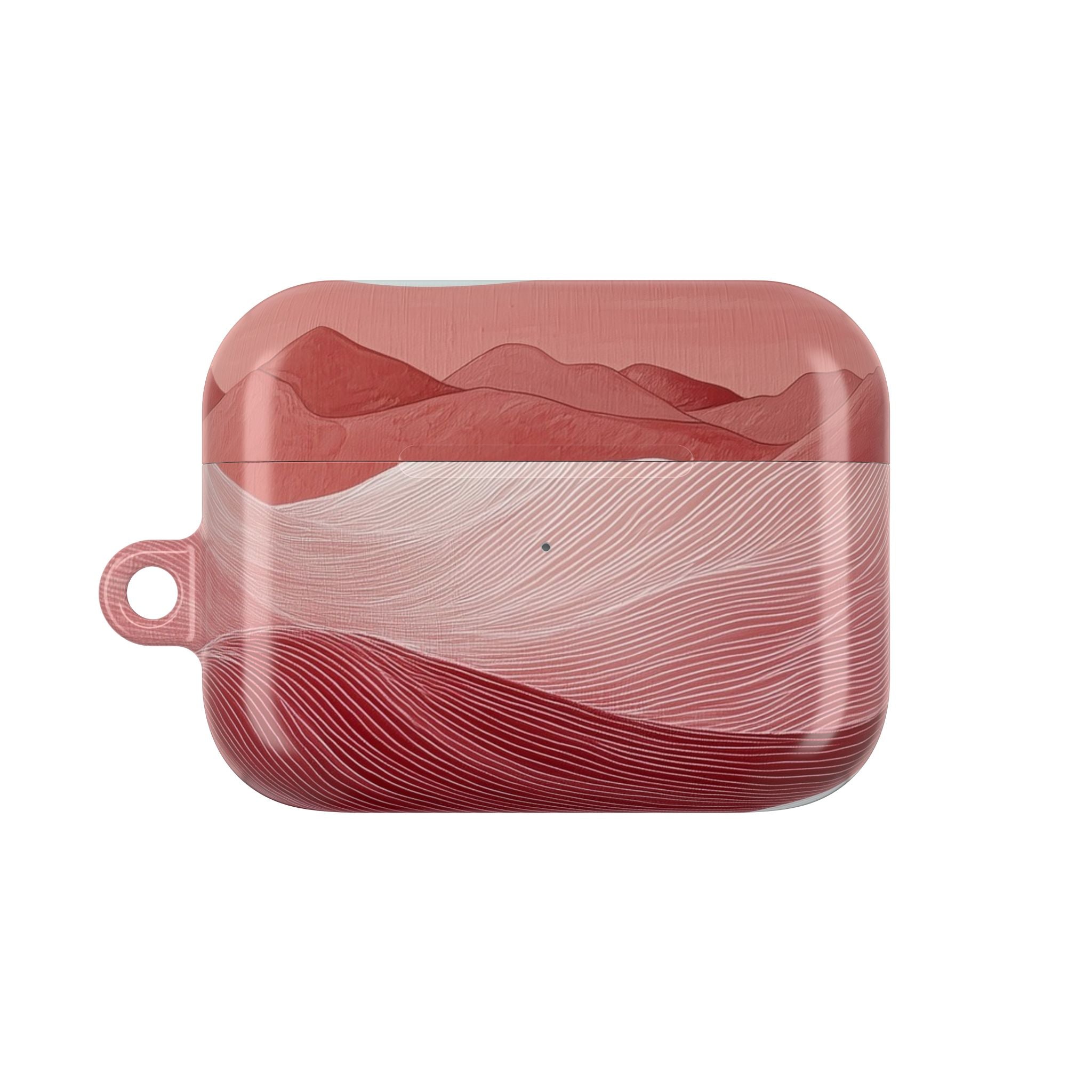 Valkoinen Orb Dunes - AirPods Case