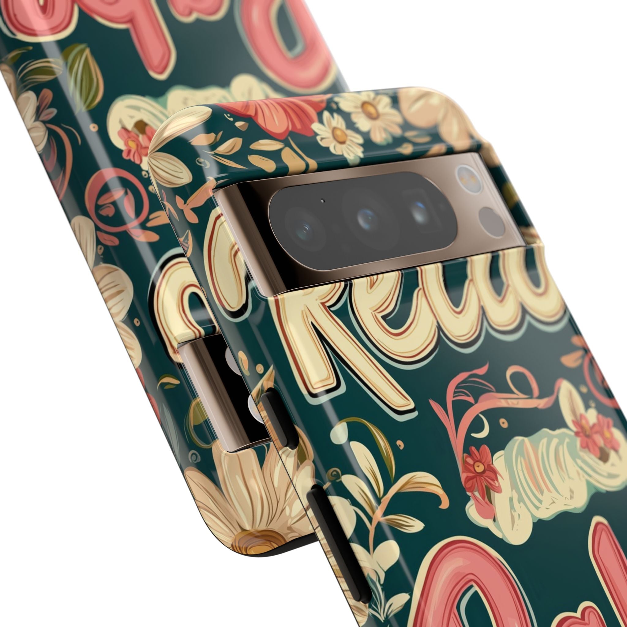Floral Curves Embrace - Google Pixel Case