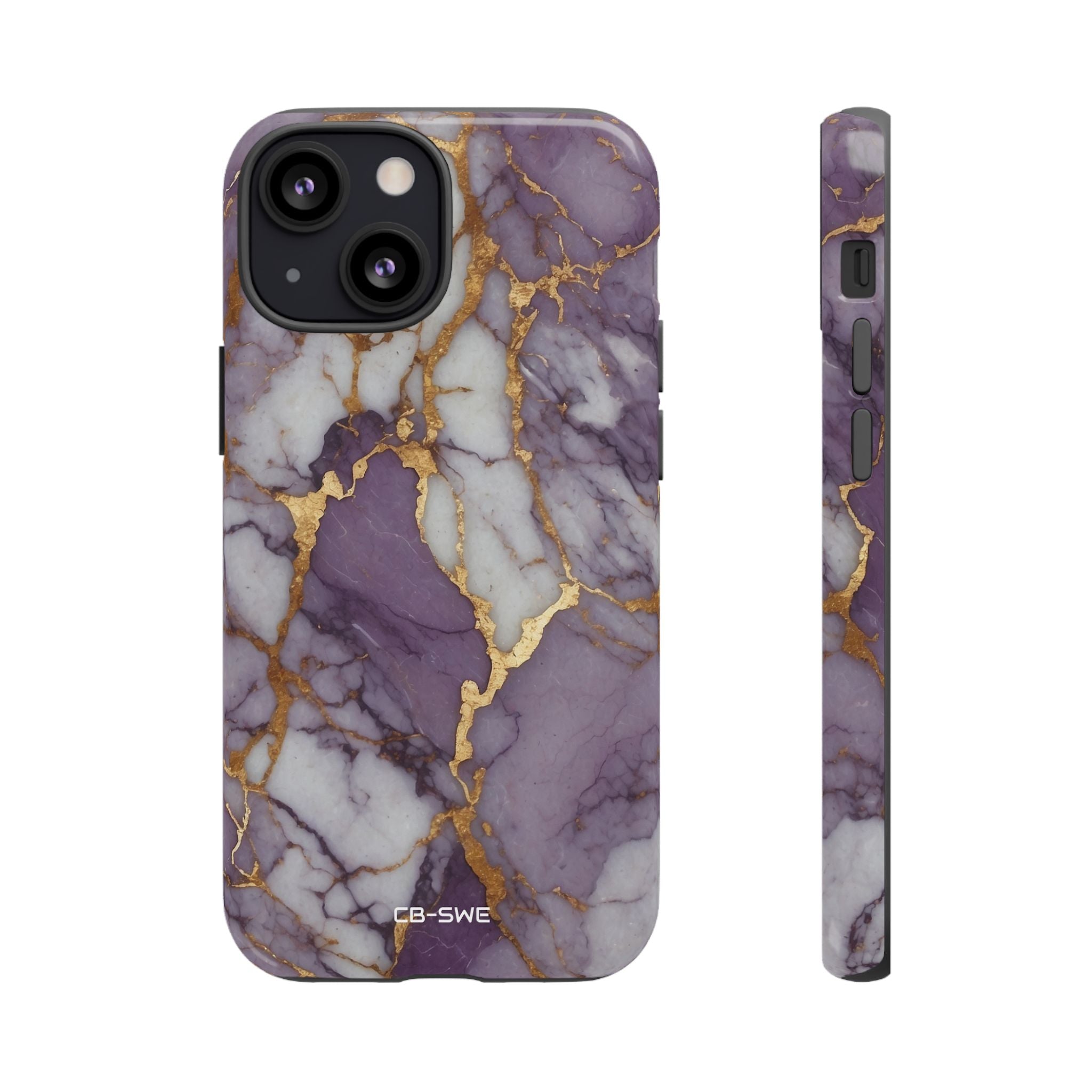 Lavender Veins Flow - iPhone Case