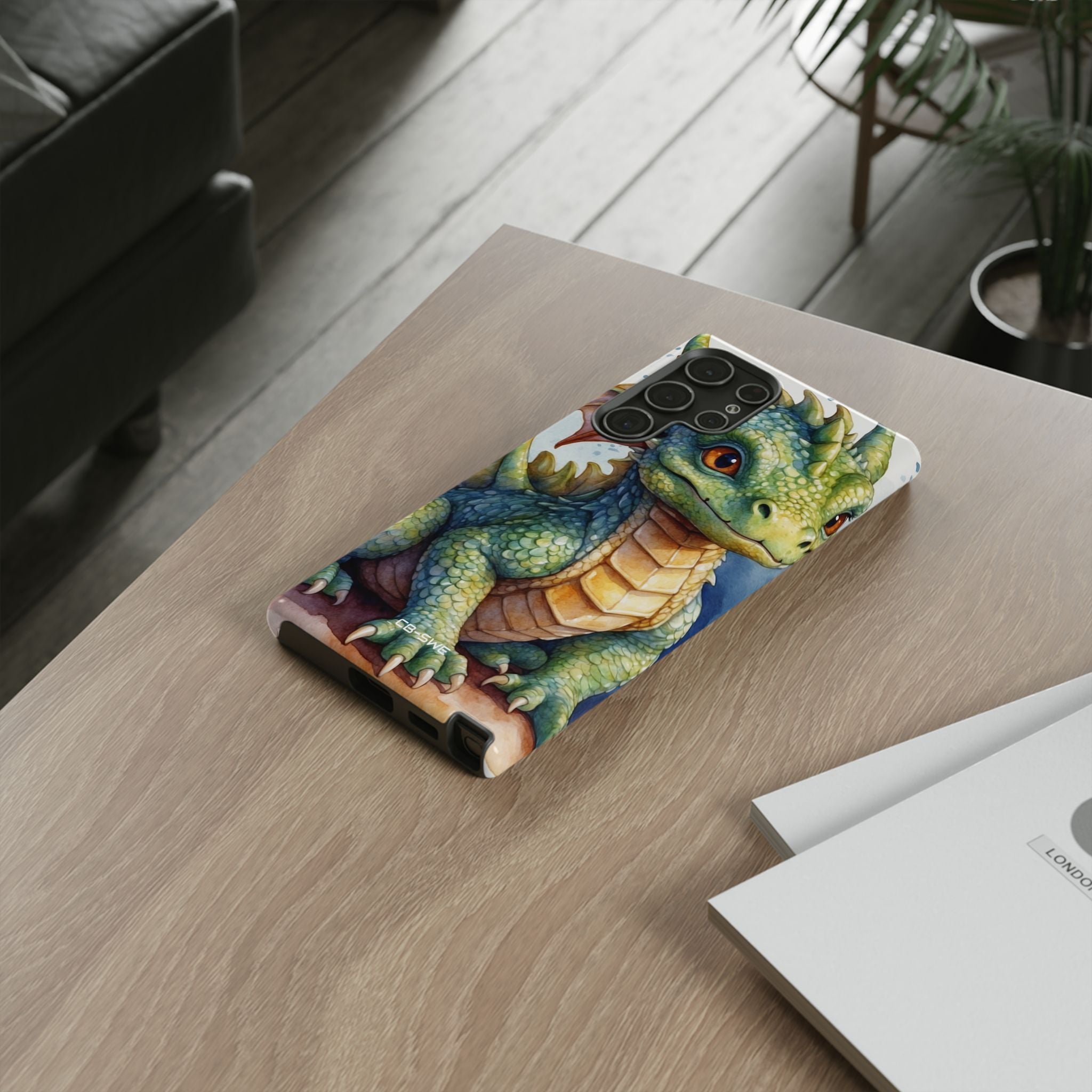 Green Dragon Smiles - Samsung Case