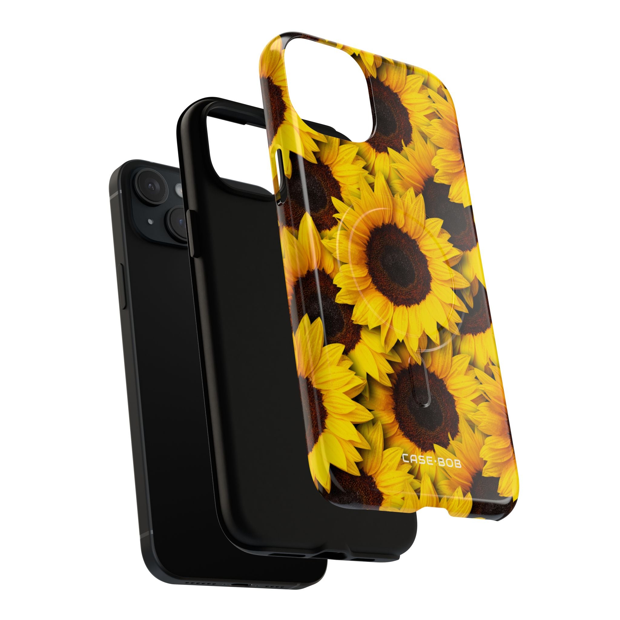 Sunflower Glow iPhone 15 Plus Case - Tough+