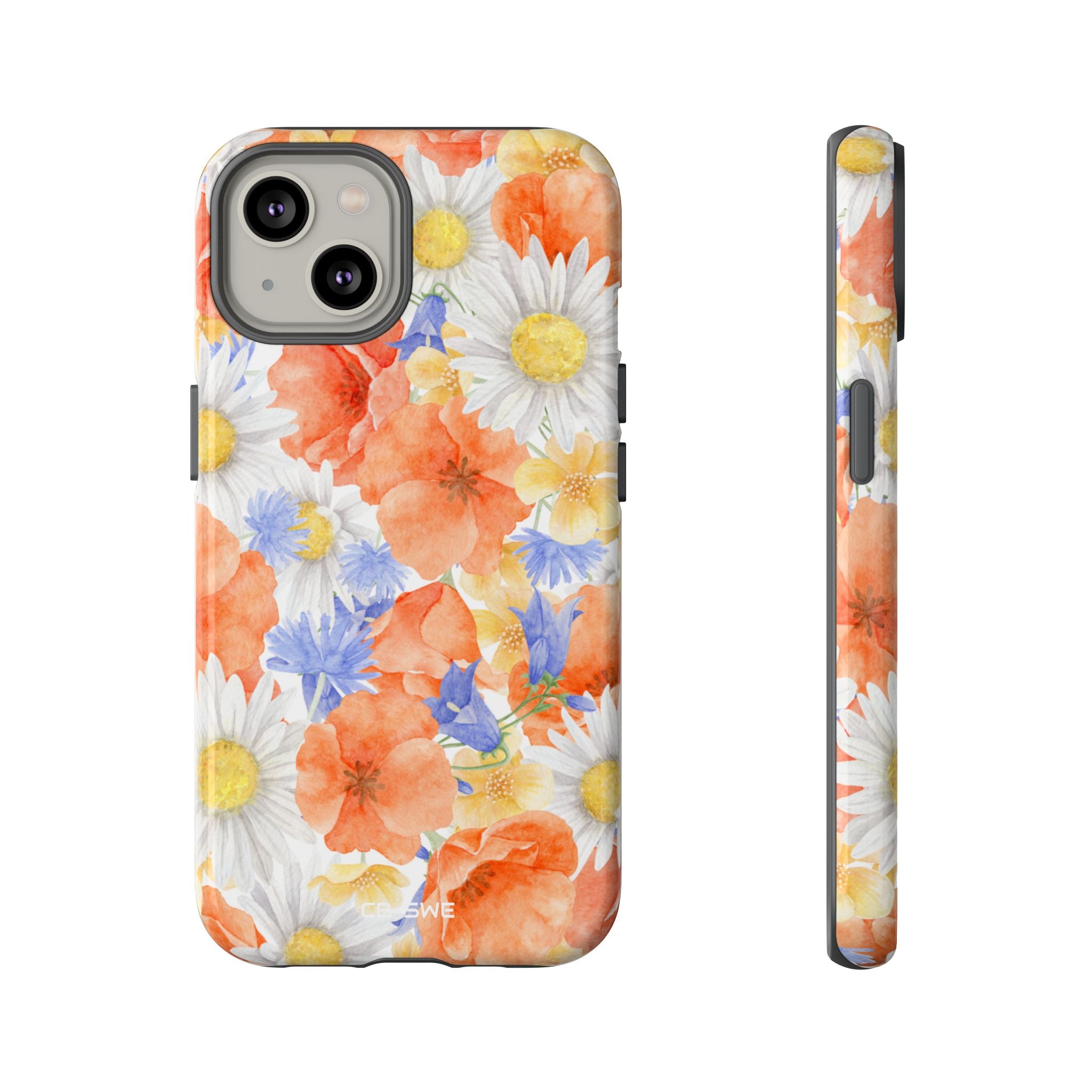 Watercolor Floral Harmony - iPhone Case