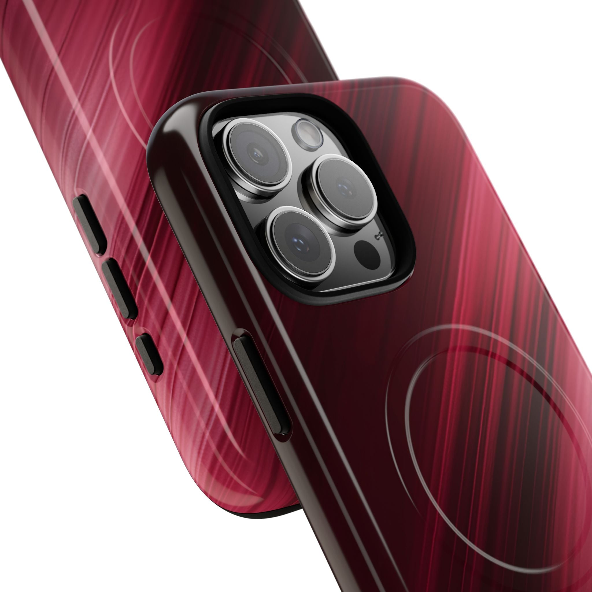 Crimson Drift Motion iPhone 16 - Tough+