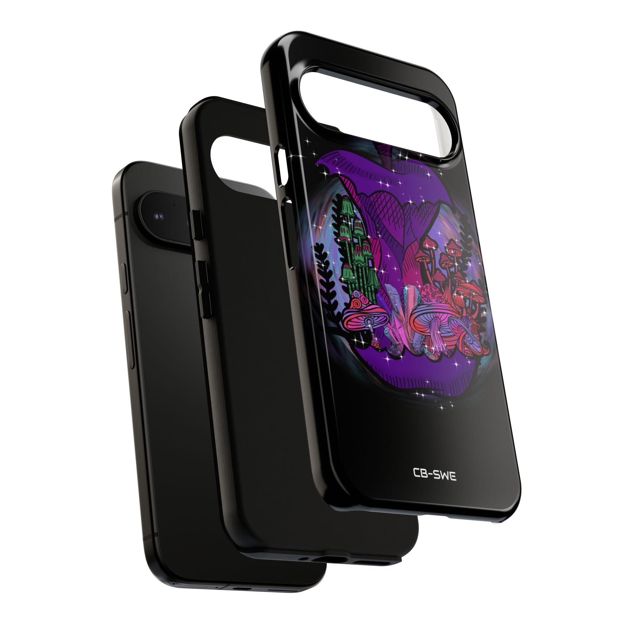 Mystical Purple Apple - Google Pixel Case