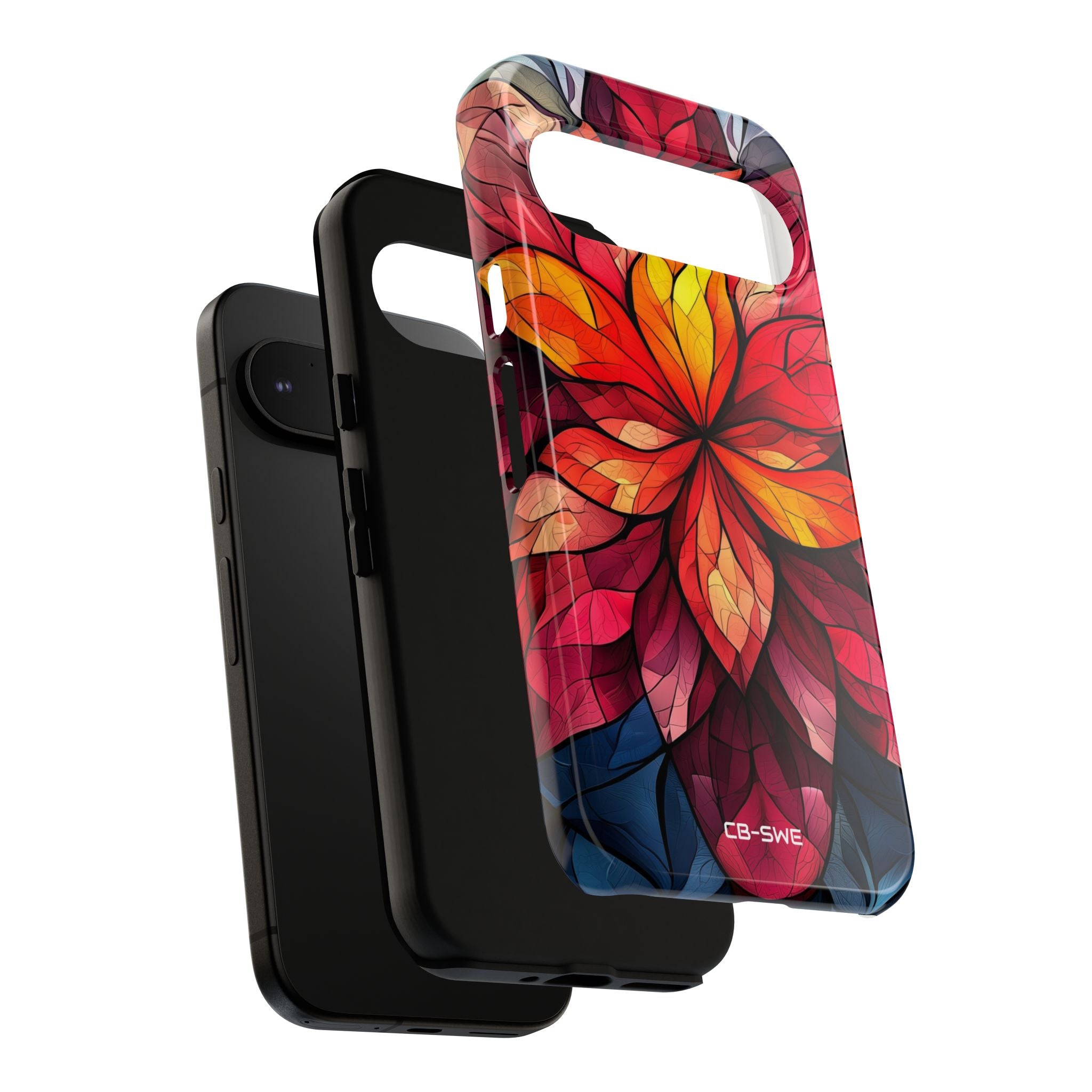 Flame Blossoms Glow - Google Pixel Case
