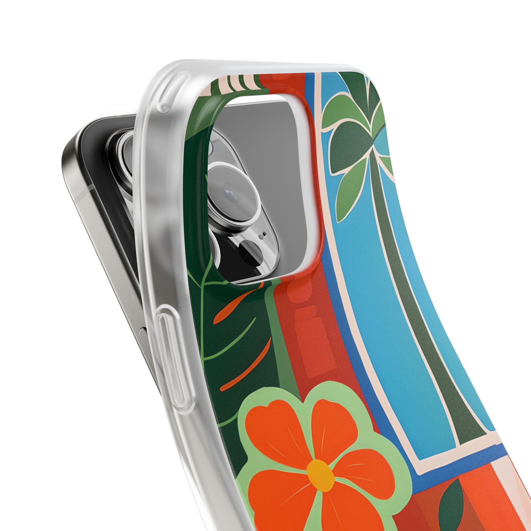 Orange Blossom Burst iPhone 16 Pro Max Case - Soft
