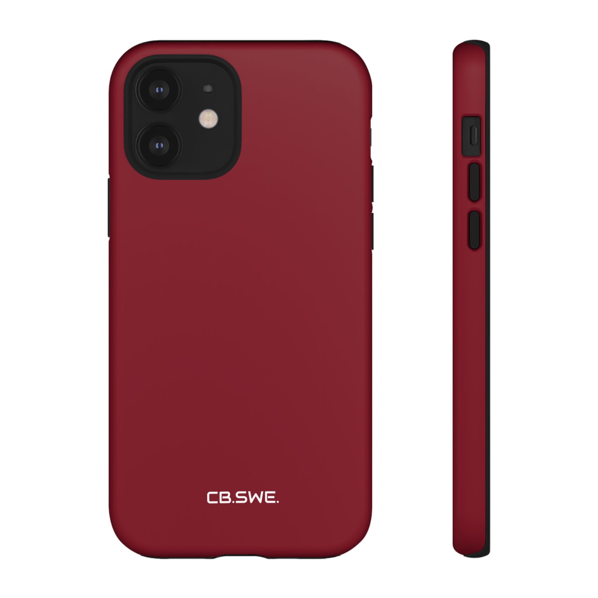 Burgundy iPhone Case - Tough