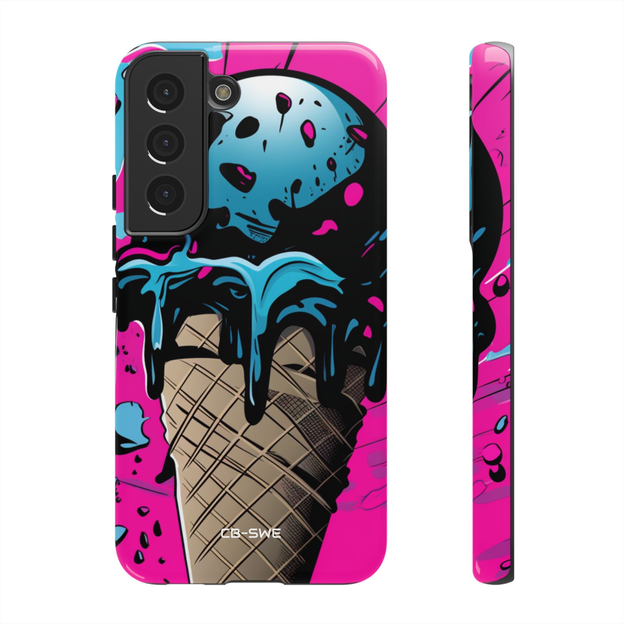 Vibrant Ice Cream Splash - Samsung Case