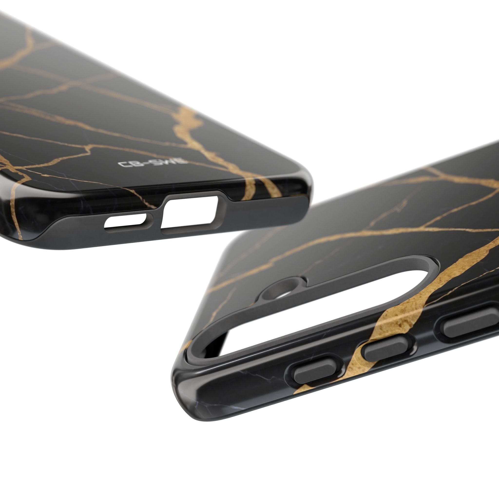 Golden Veins Twist - Samsung Case