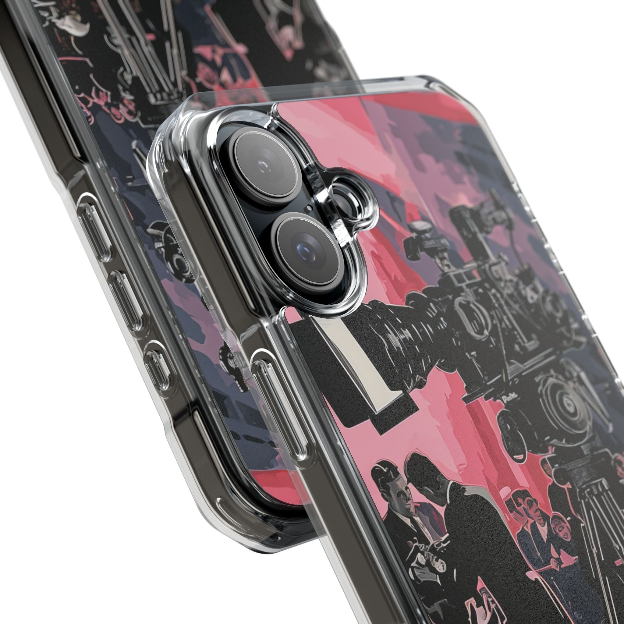 Vintage Cinema Dreams iPhone 16 - Impact Clear+