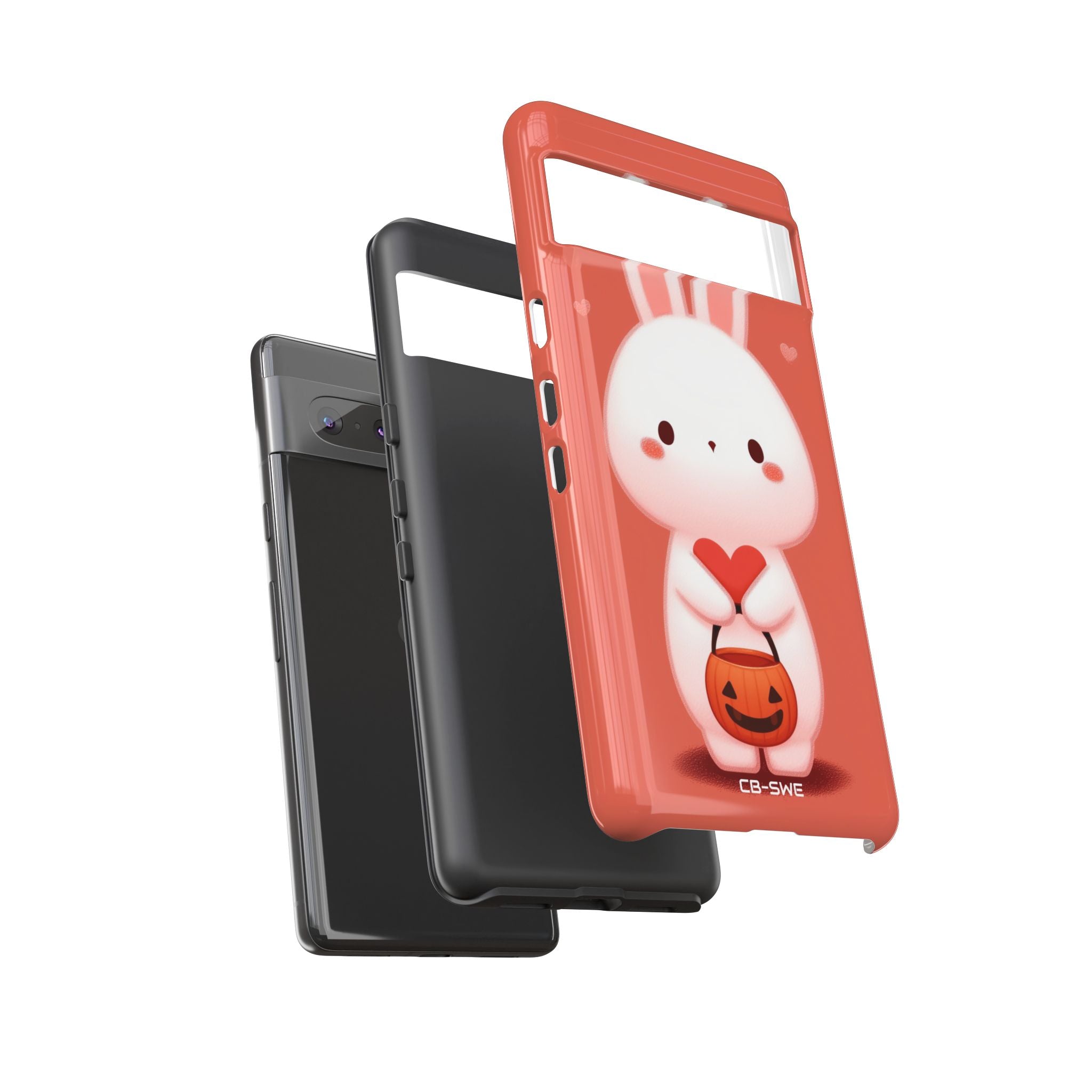 Bunny Holds Heart - Google Pixel Case