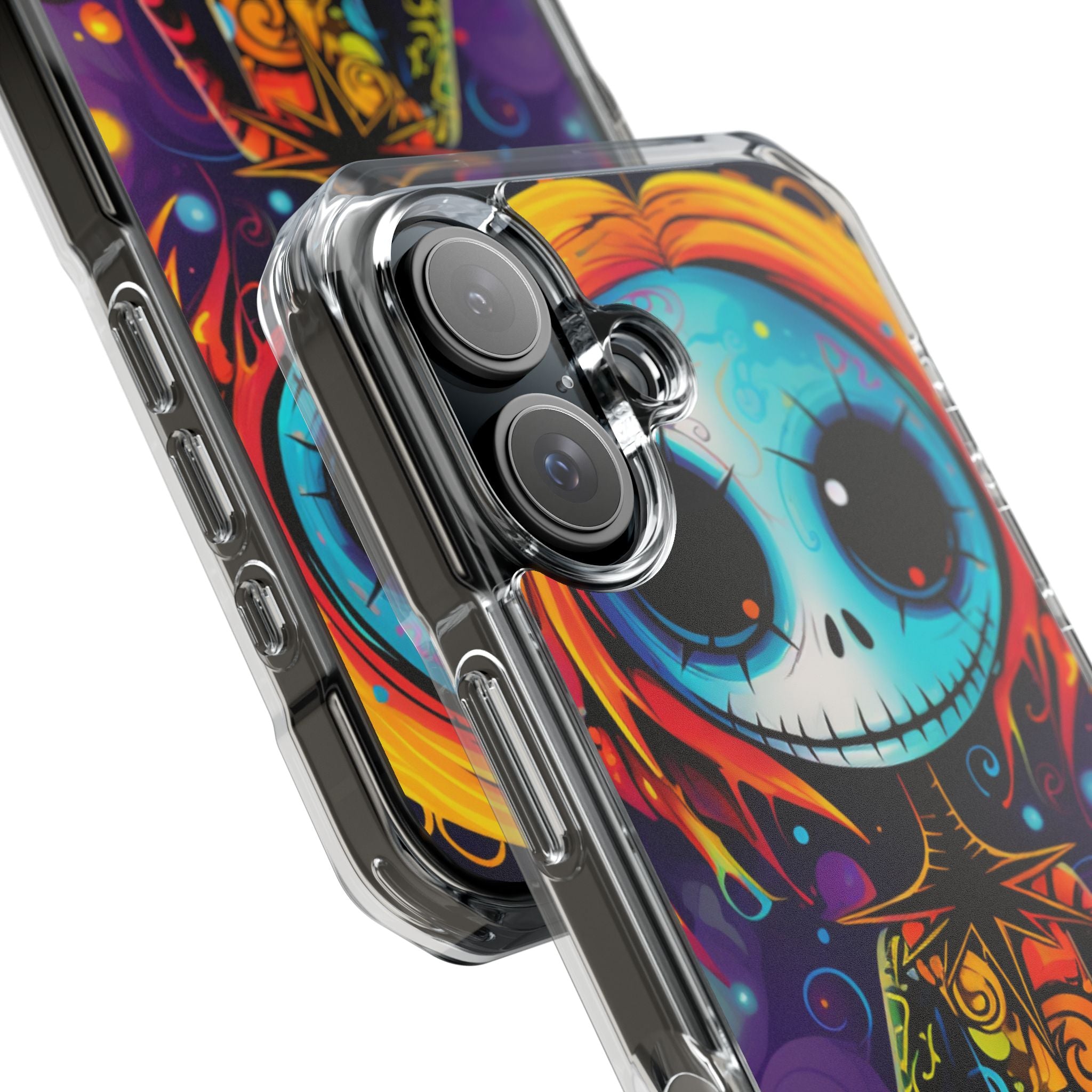 Skeletal Figure Laughs iPhone Case - Impact