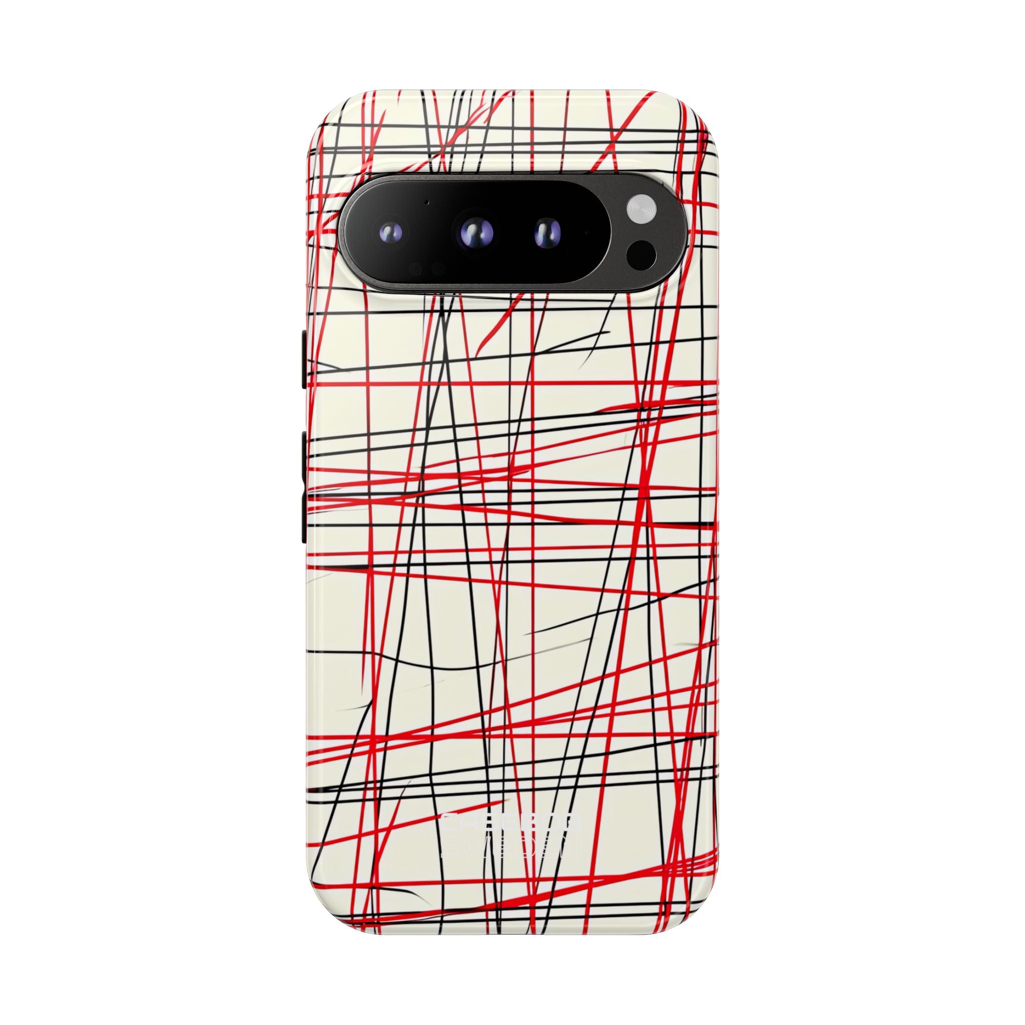 Crimson Wire Tangle Google Pixel 9 - Tough