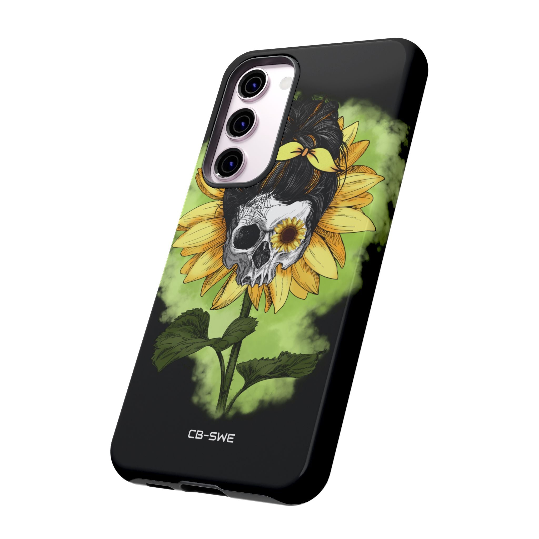 Sunflower Skull Fusion - Samsung Case