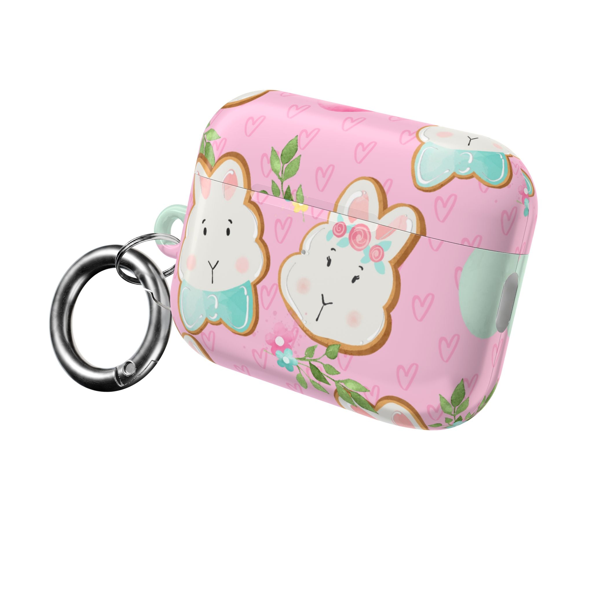 Blushing Bunny Bloom - AirPods Case