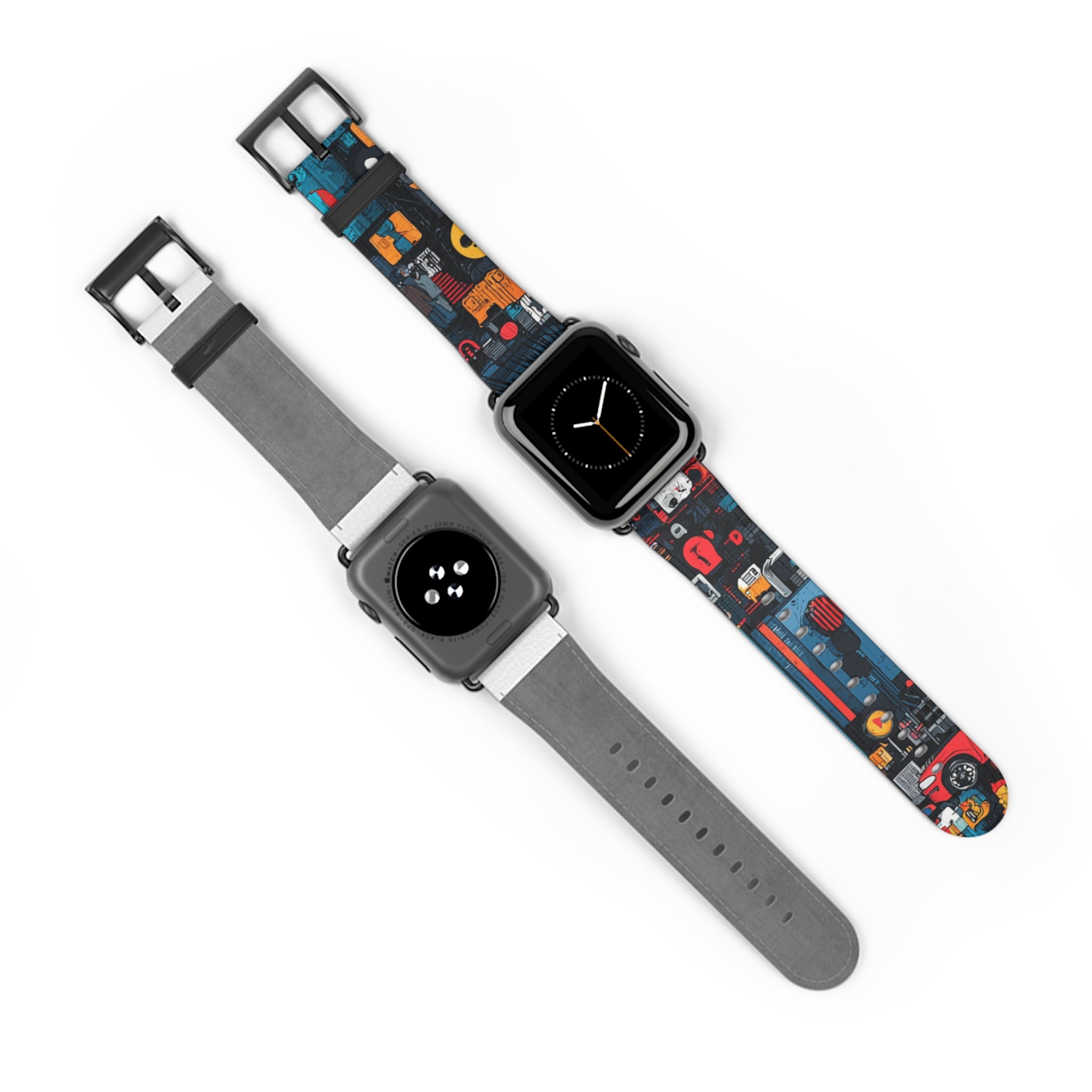 Blue Gaze Mosaic - Watch Band
